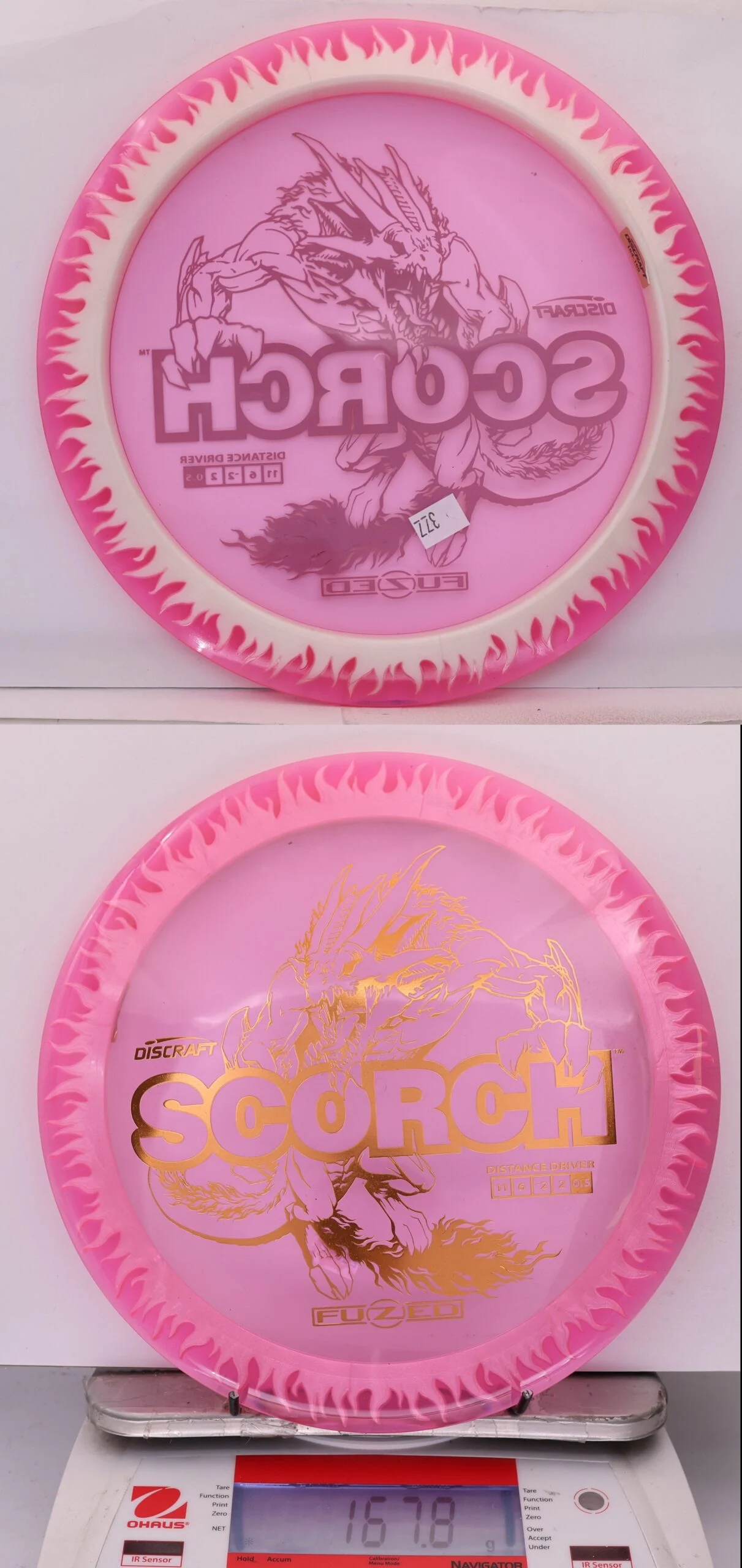 960031 FuZed Line Scorch, Flame - #377 Pink-Cream, 168