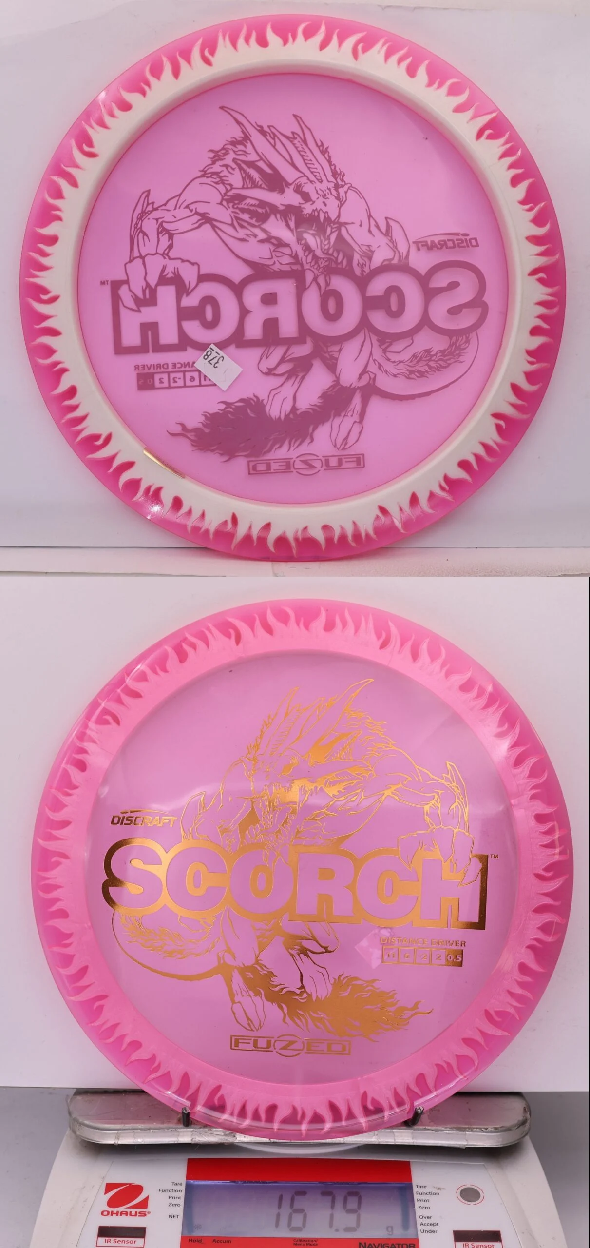960032 FuZed Line Scorch, Flame - #378 Pink-Cream, 168