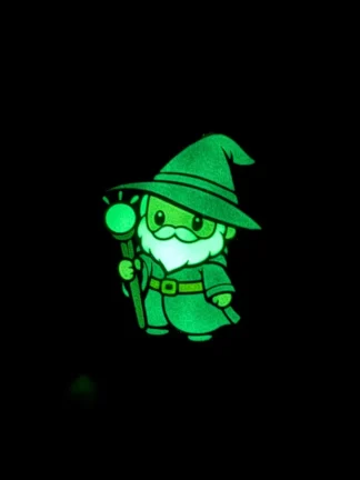 Glowing Wizard, Pins by Festi Daze