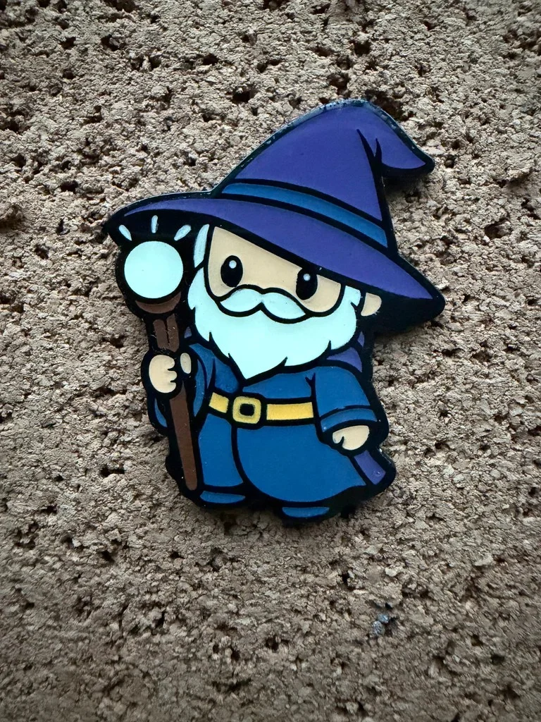 Glowing Wizard, Pins by Festi Daze - Image 2