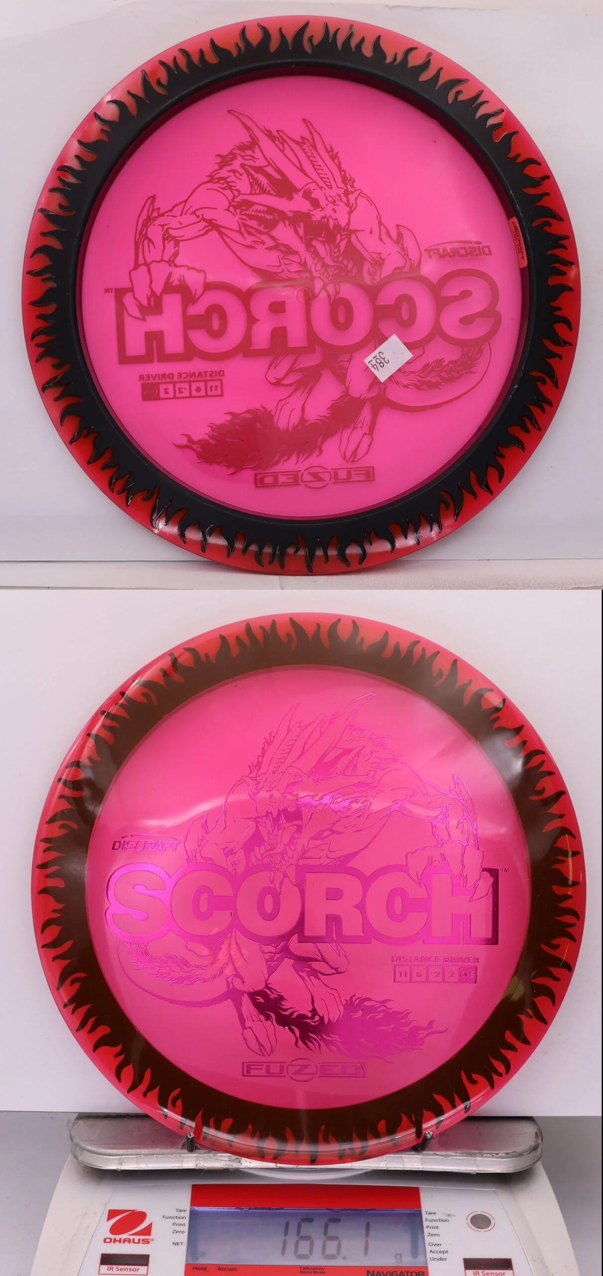 960043 FuZed Line Scorch, Flame - #384 Red-Black, 166