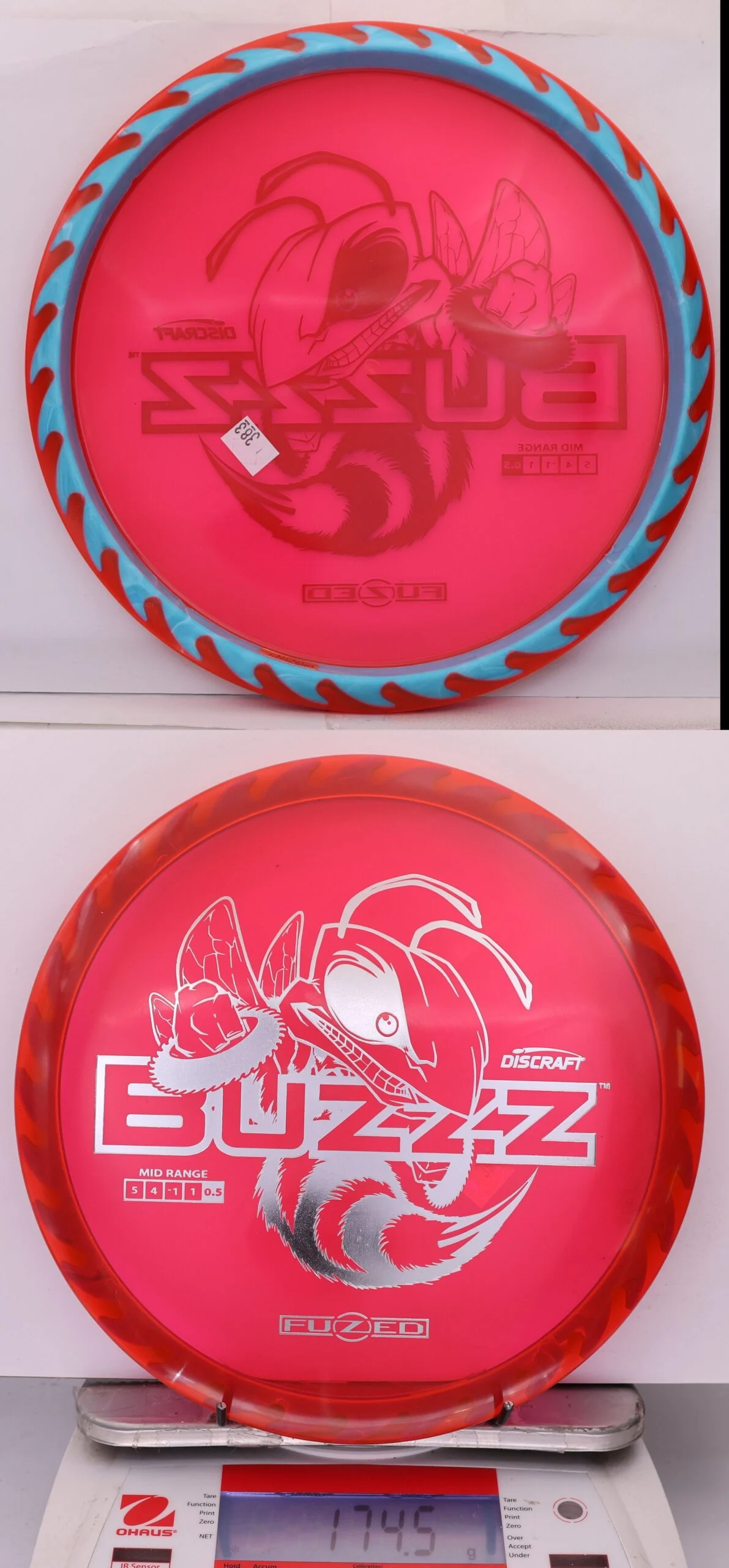 960103 FuZed Line Buzzz, Buzzzsaw - #383 Red-LtBlue, 175