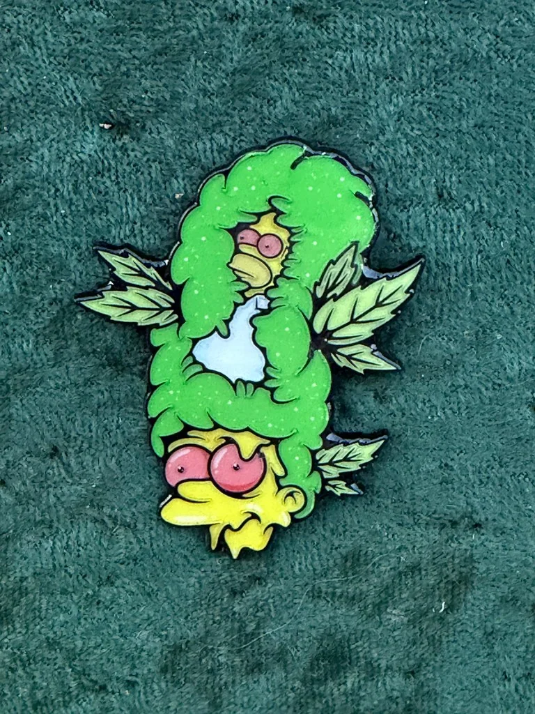 Glowing Margejuana, Pins by Festi Daze