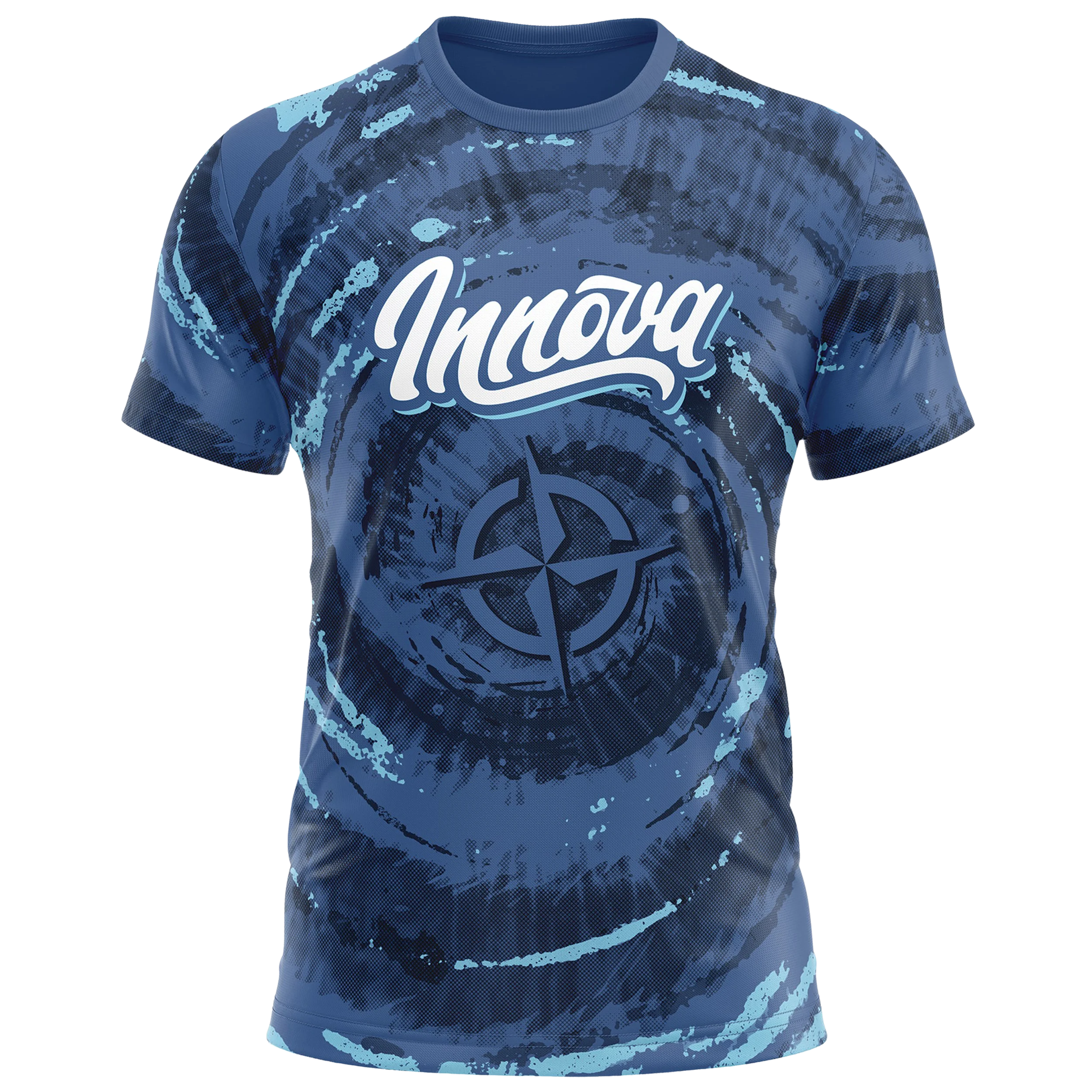 961431 Innova LADIES Flow Stretch Performance Jersey - Blue Flow, W XXL