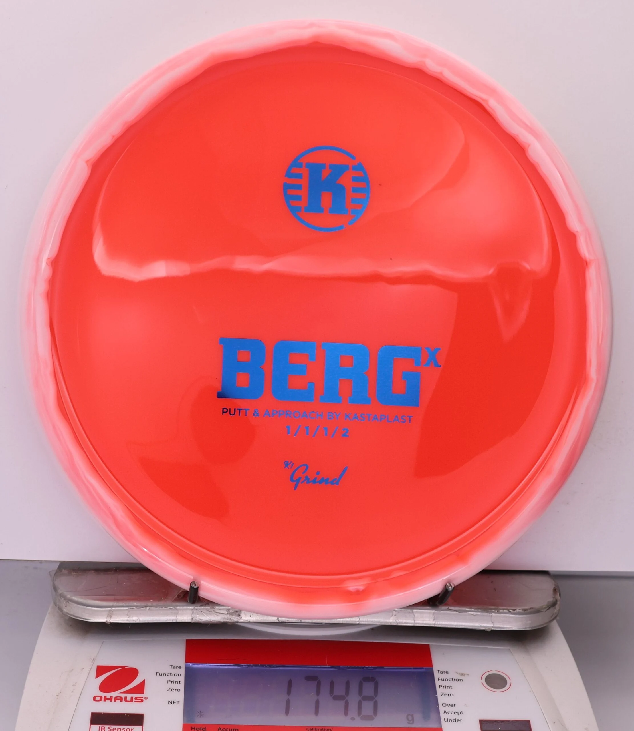 961642 K1 Grind Berg X - #05 White-Red, 175