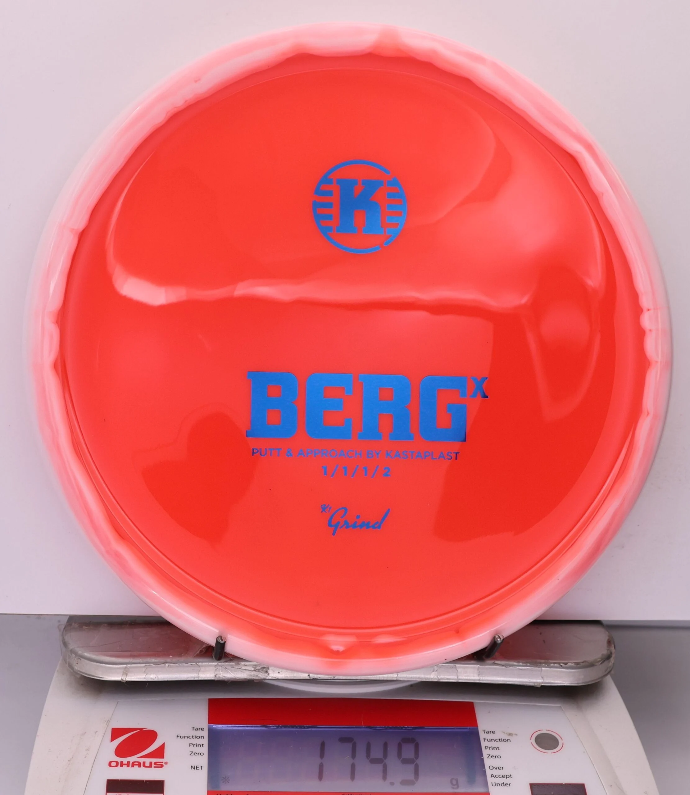 961658 K1 Grind Berg X - #06 White-Red, 175