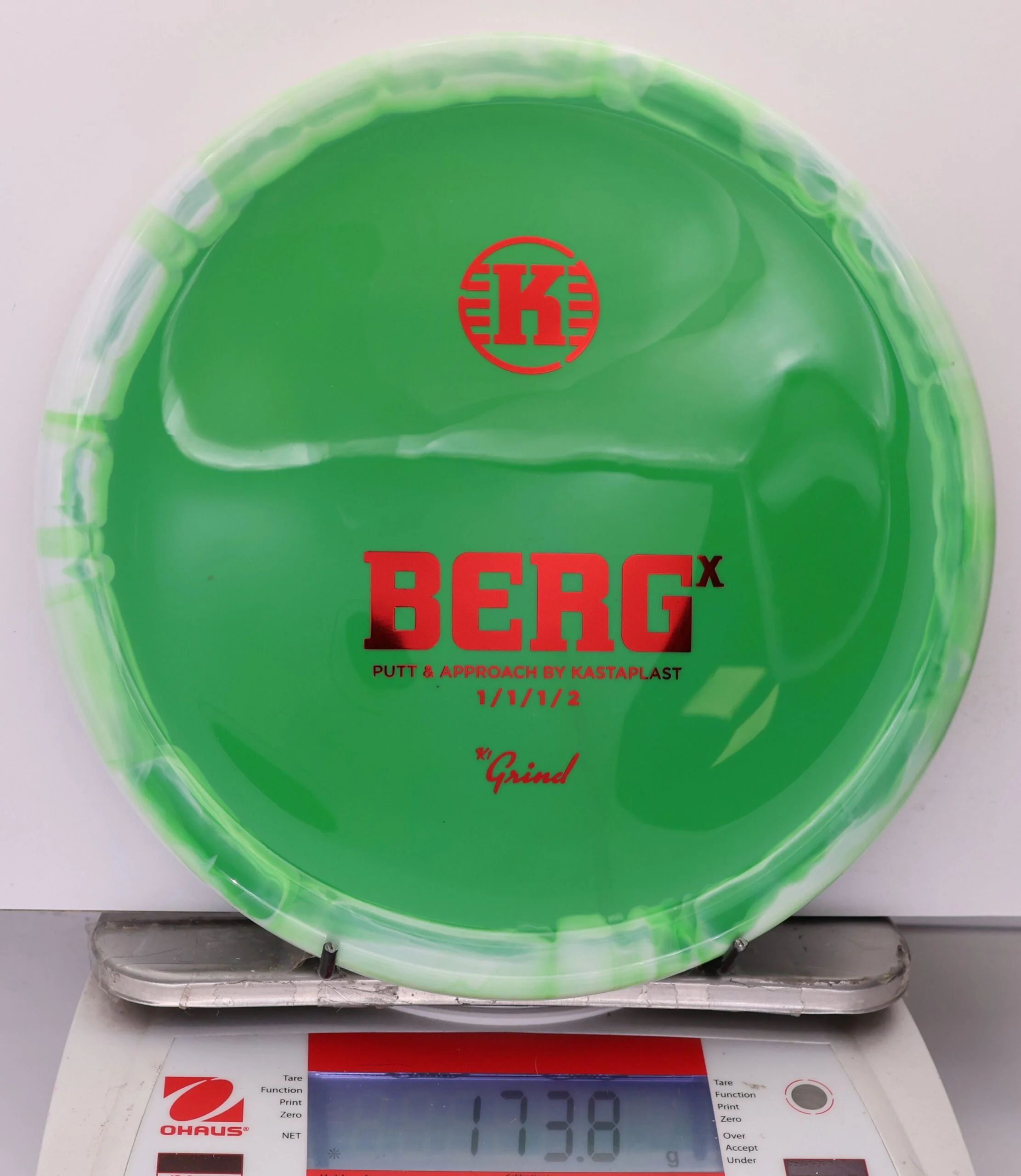 961659 K1 Grind Berg X - #07 White-Green, 174