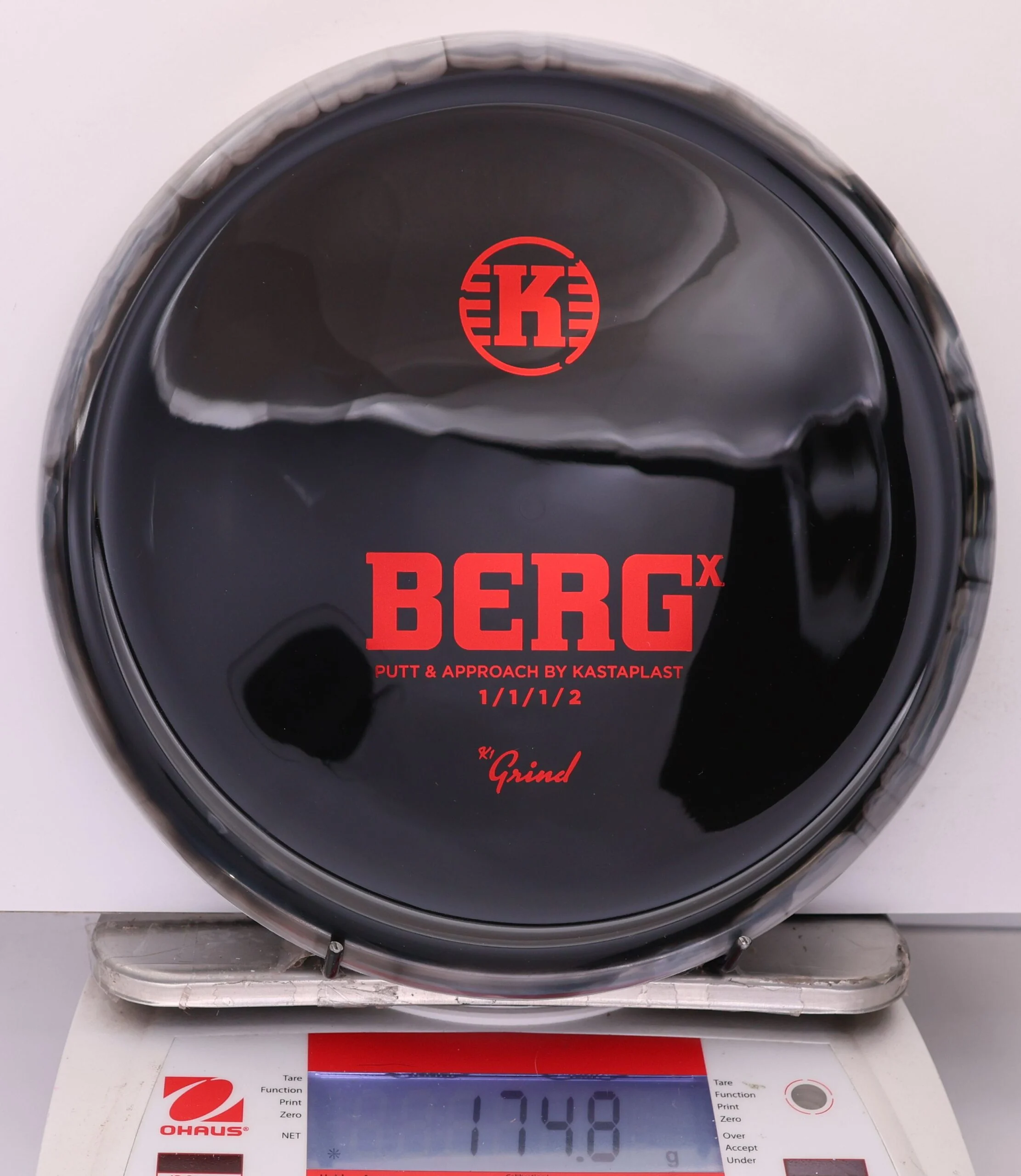 961681 K1 Grind Berg X - #14 White-Black, 175