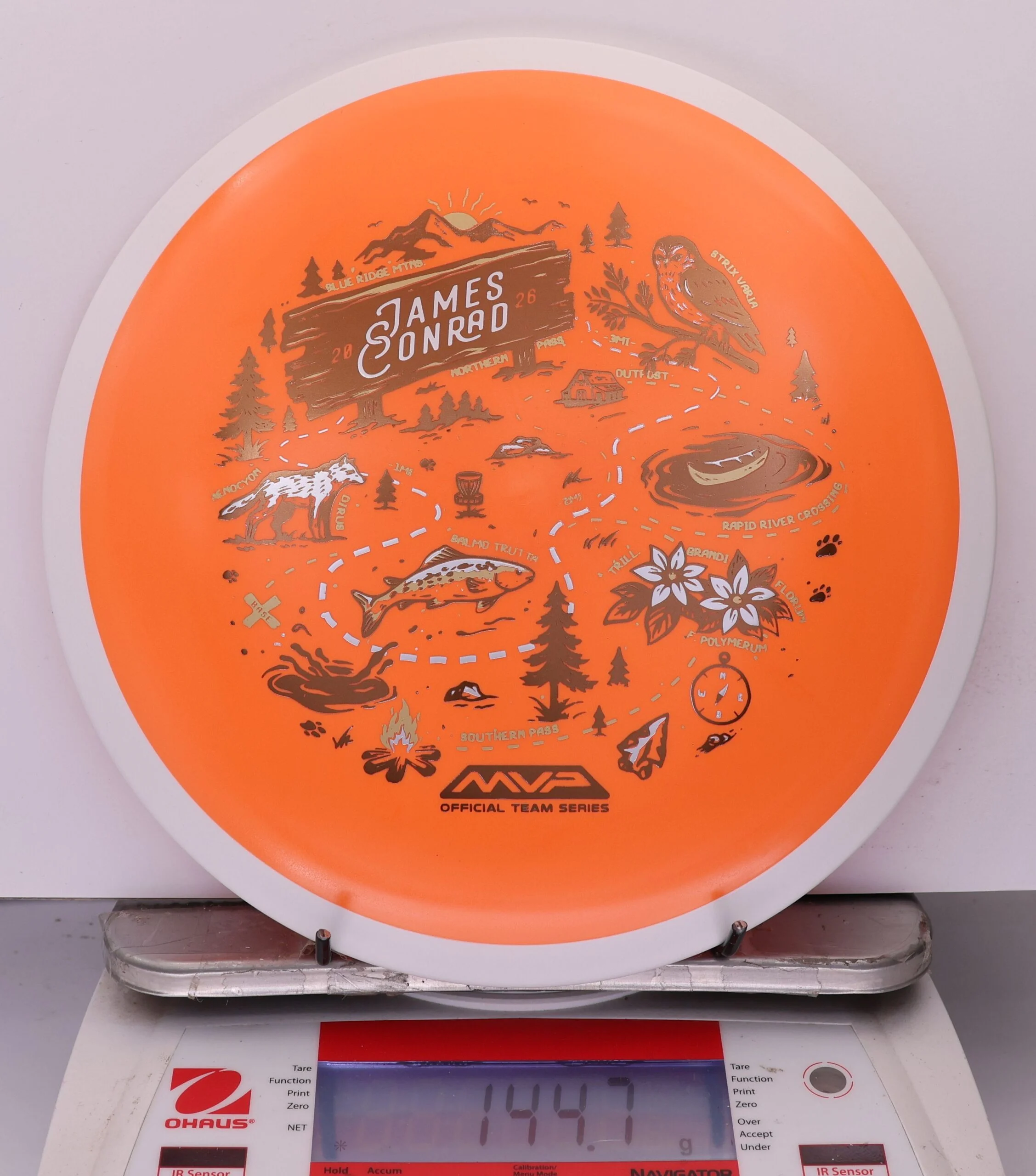 963409 Fission Trail, James Conrad 2026 Team Series - Project Lab Coat - #204 Orange, 145