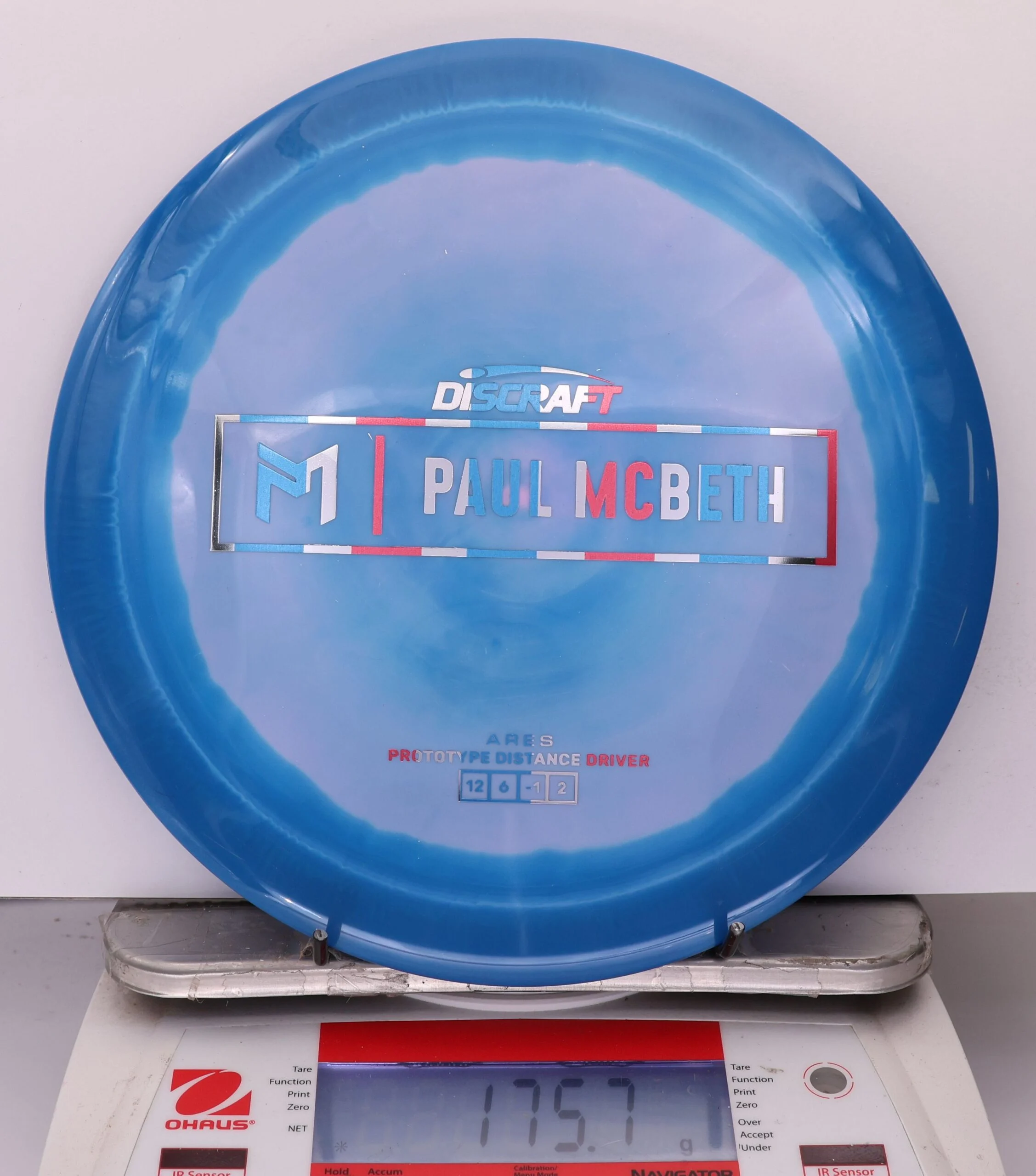 963606 ESP Ares, Paul McBeth First Run - #204 Blue, 176