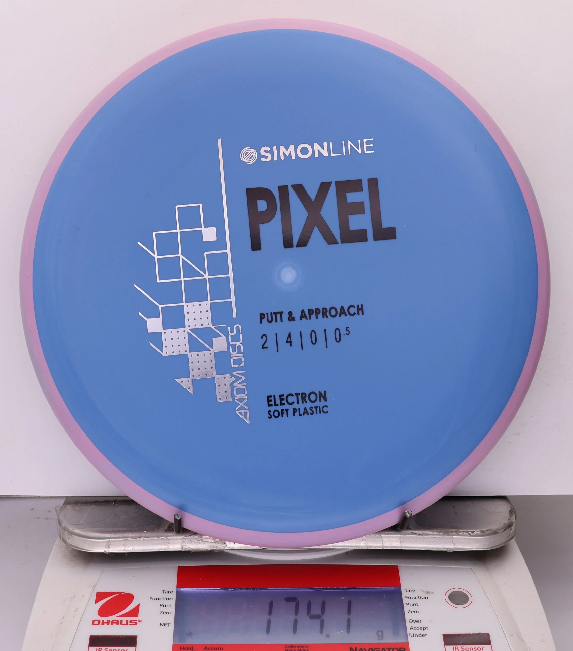 963626 Simon Line Electron Soft Pixel - #204 Pink-Blue, 174