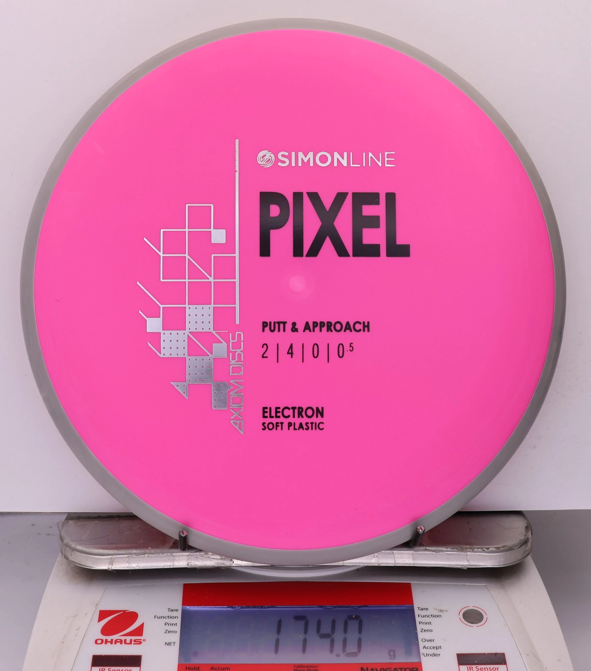 963640 Simon Line Electron Soft Pixel - #208 Gray-Pink, 174