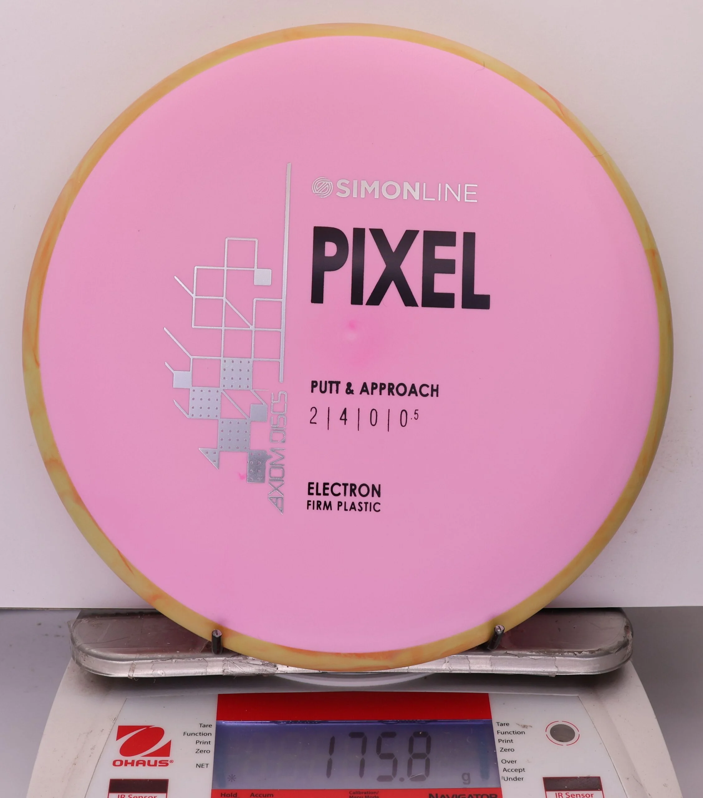 963701 Simon Line Electron Firm Pixel - #209 YelloOrng-Pink, 176