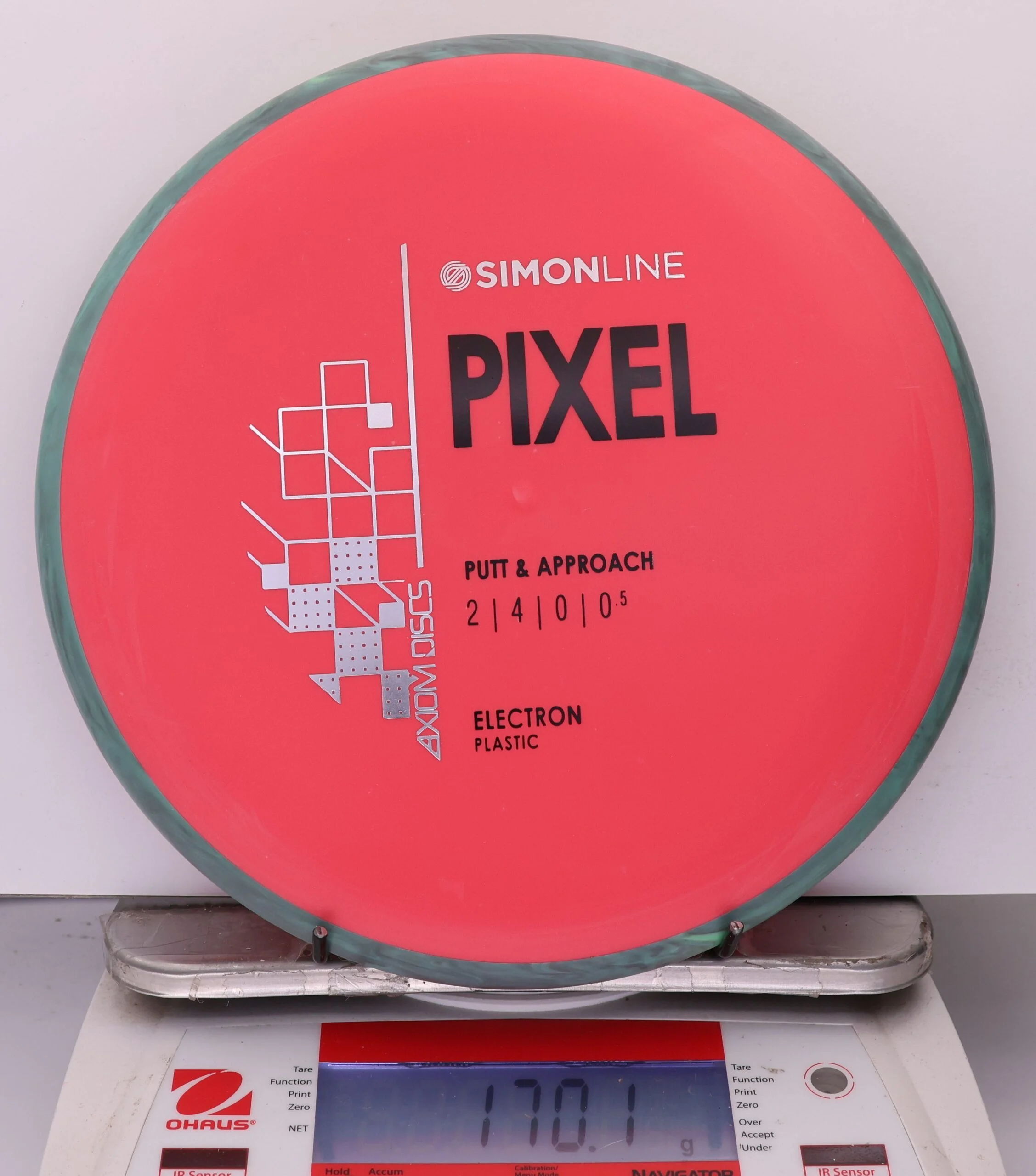 963744 Simon Line Electron Pixel - #202 BlkGrn-Red, 170