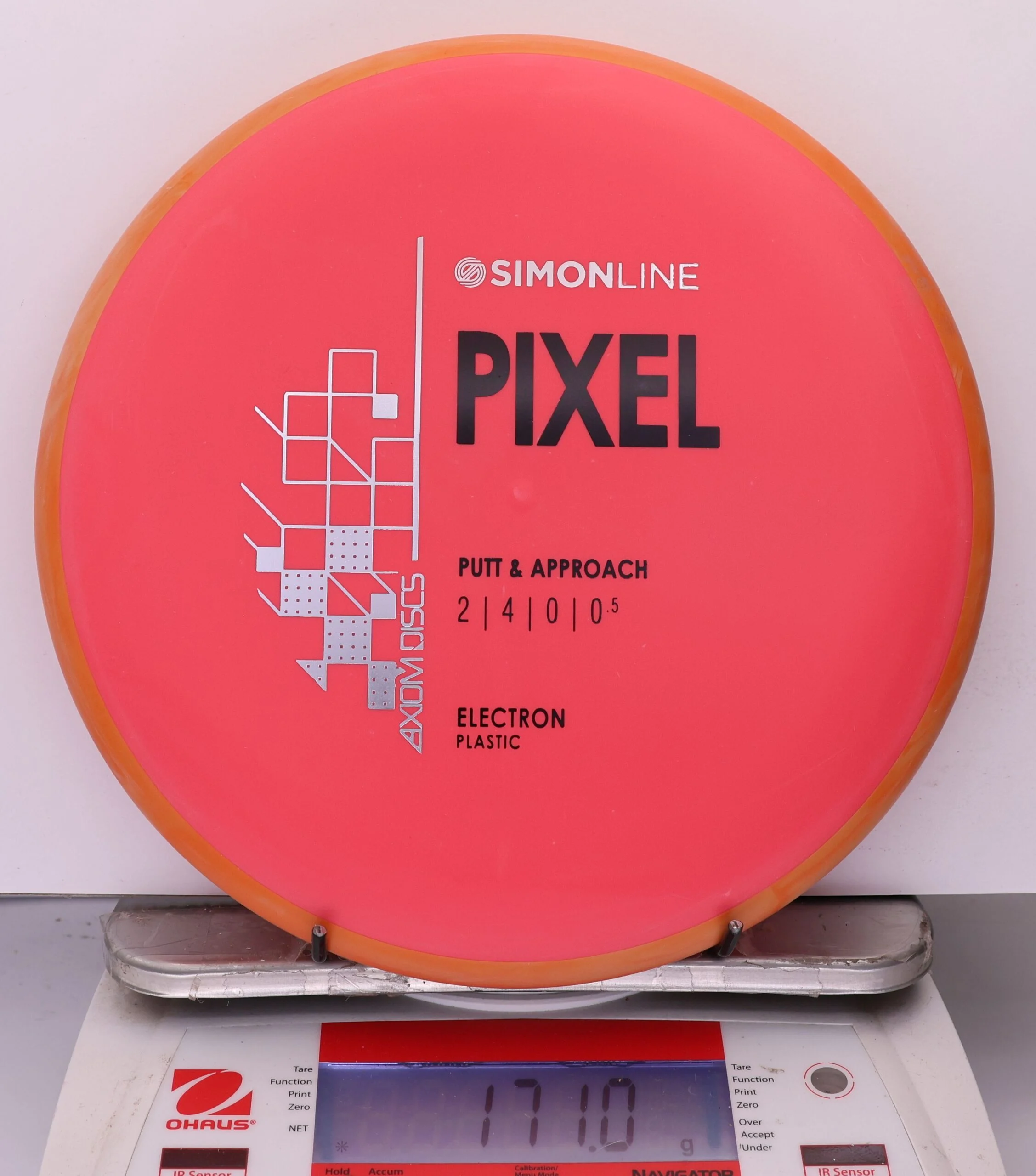 963746 Simon Line Electron Pixel - #204 Orange-Red, 171
