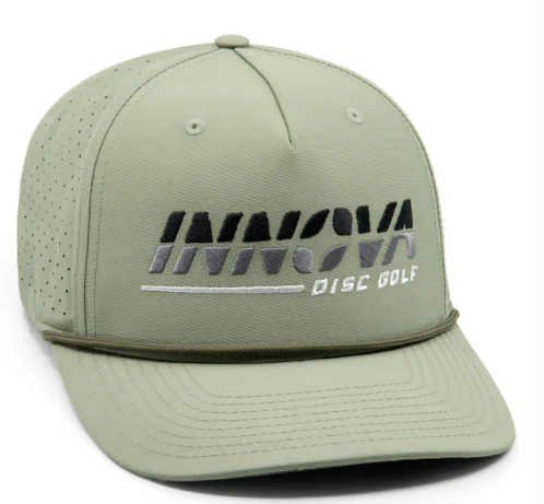 963834 Innova Big Burst Tech Rope Hat - LtGreen, Snapback