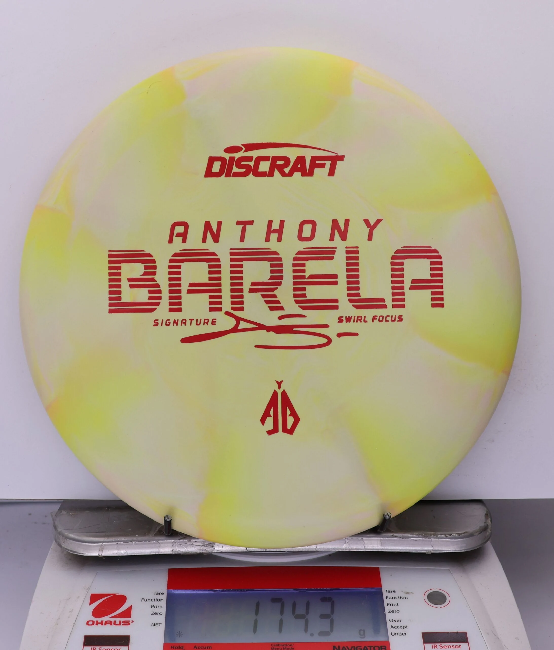 964151 Crazy Tuff Swirl Focus, Anthony Barela - #54 Yellow, 174