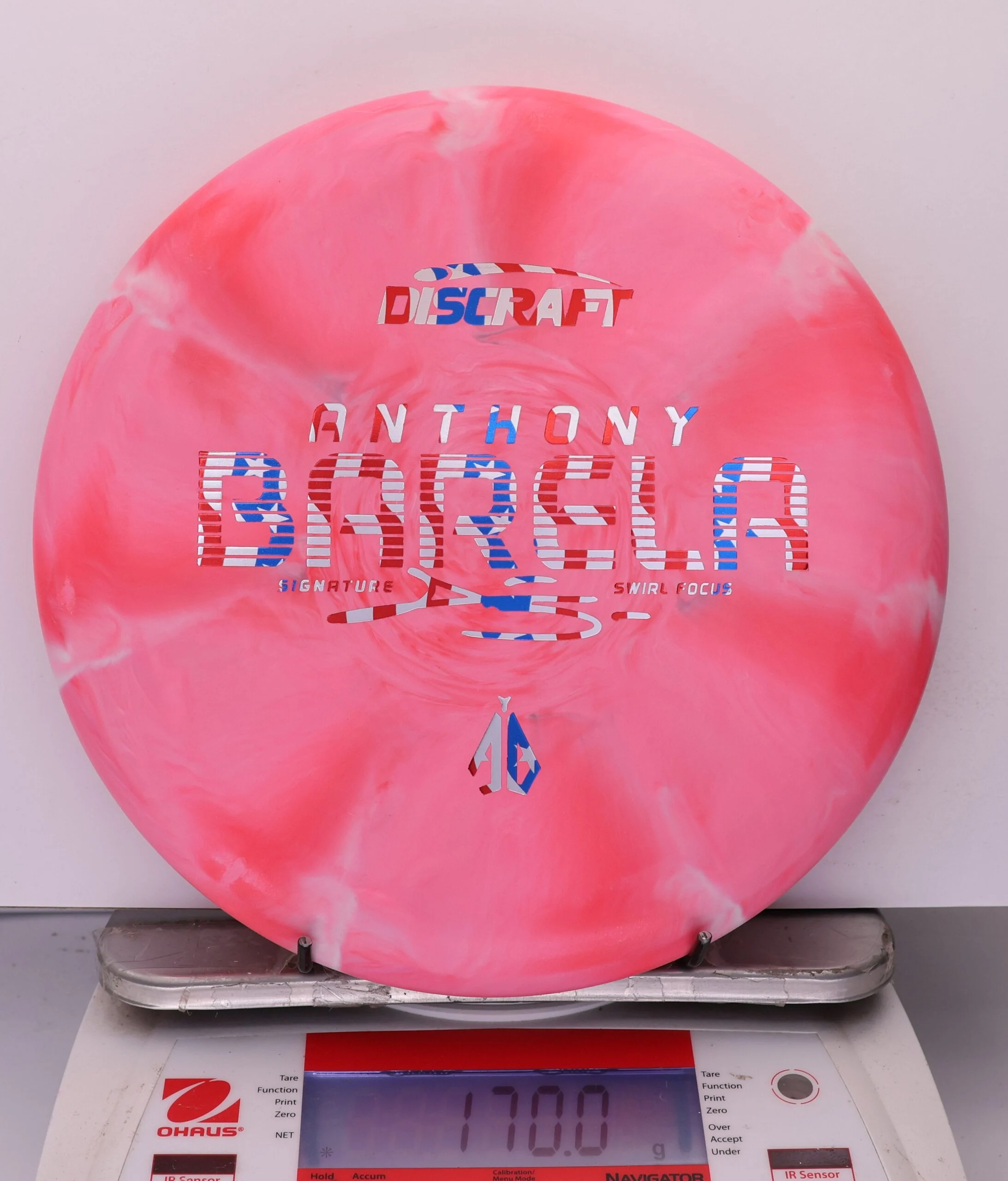 964164 Crazy Tuff Swirl Focus, Anthony Barela - #60 Pink, 170