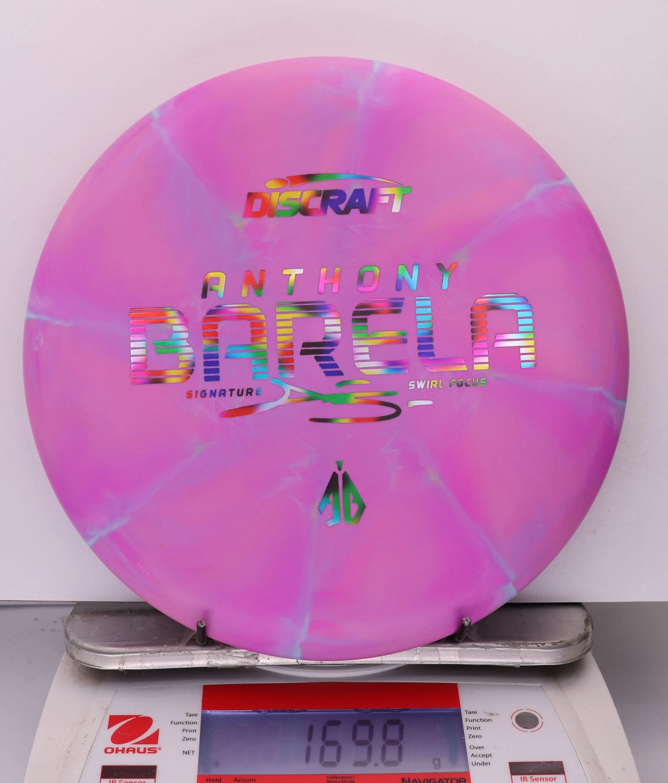 964165 Crazy Tuff Swirl Focus, Anthony Barela - #61 Purple, 170