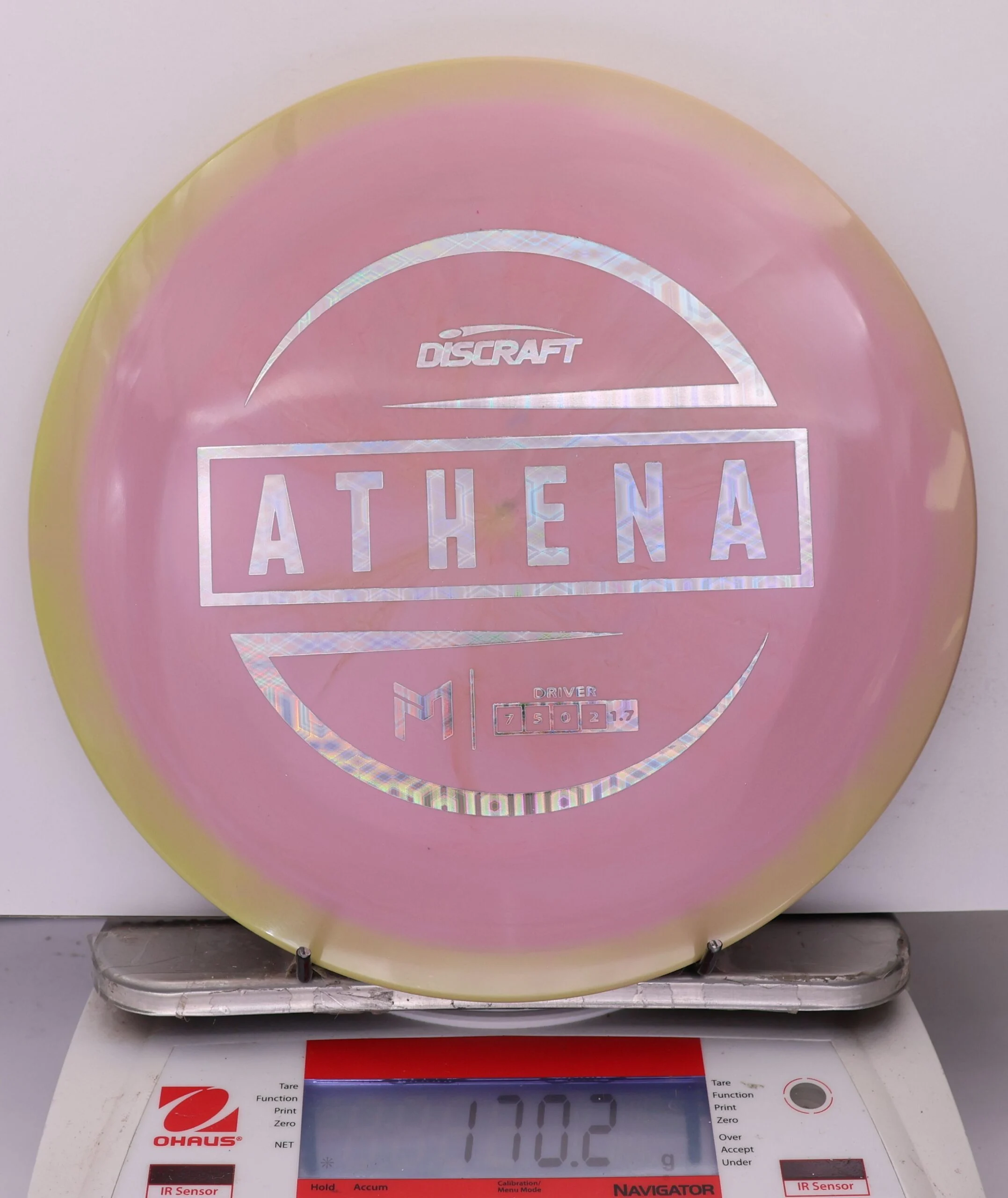 965243 ESP Athena, Paul McBeth - #387 YellowPink, 170