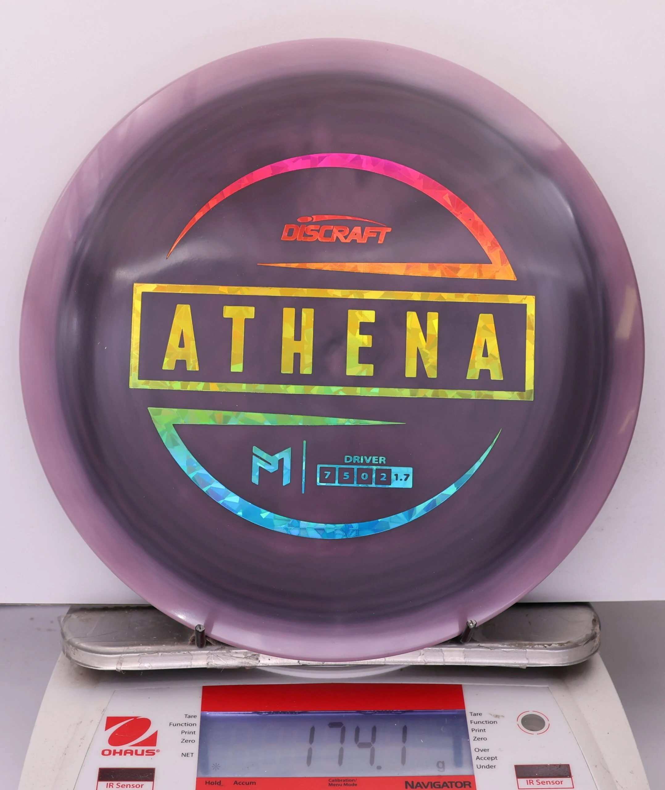 965292 ESP Athena, Paul McBeth - #396 LtPurpleGray, 174