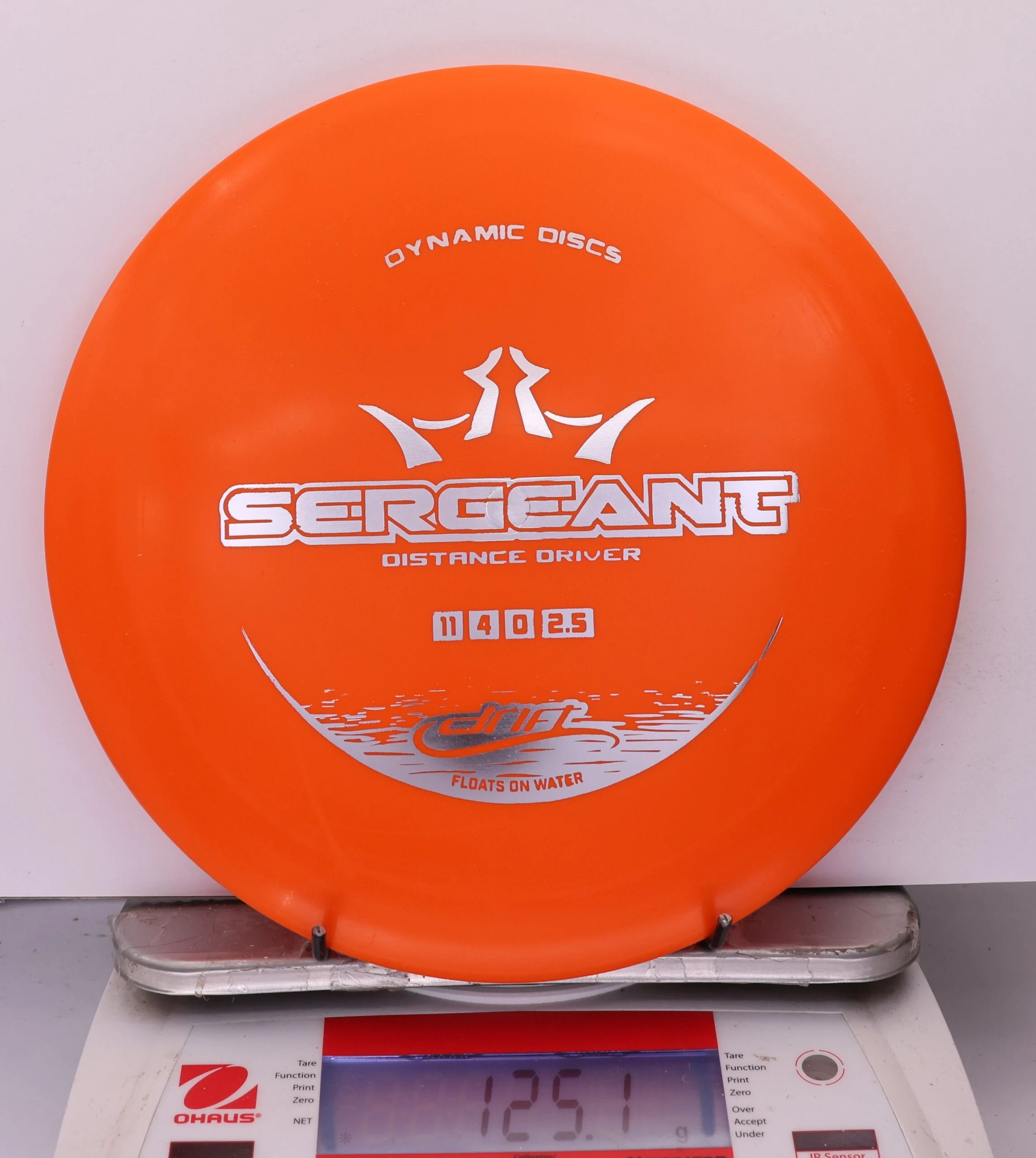 966782 Drift Sergeant - #202 Orange, 125