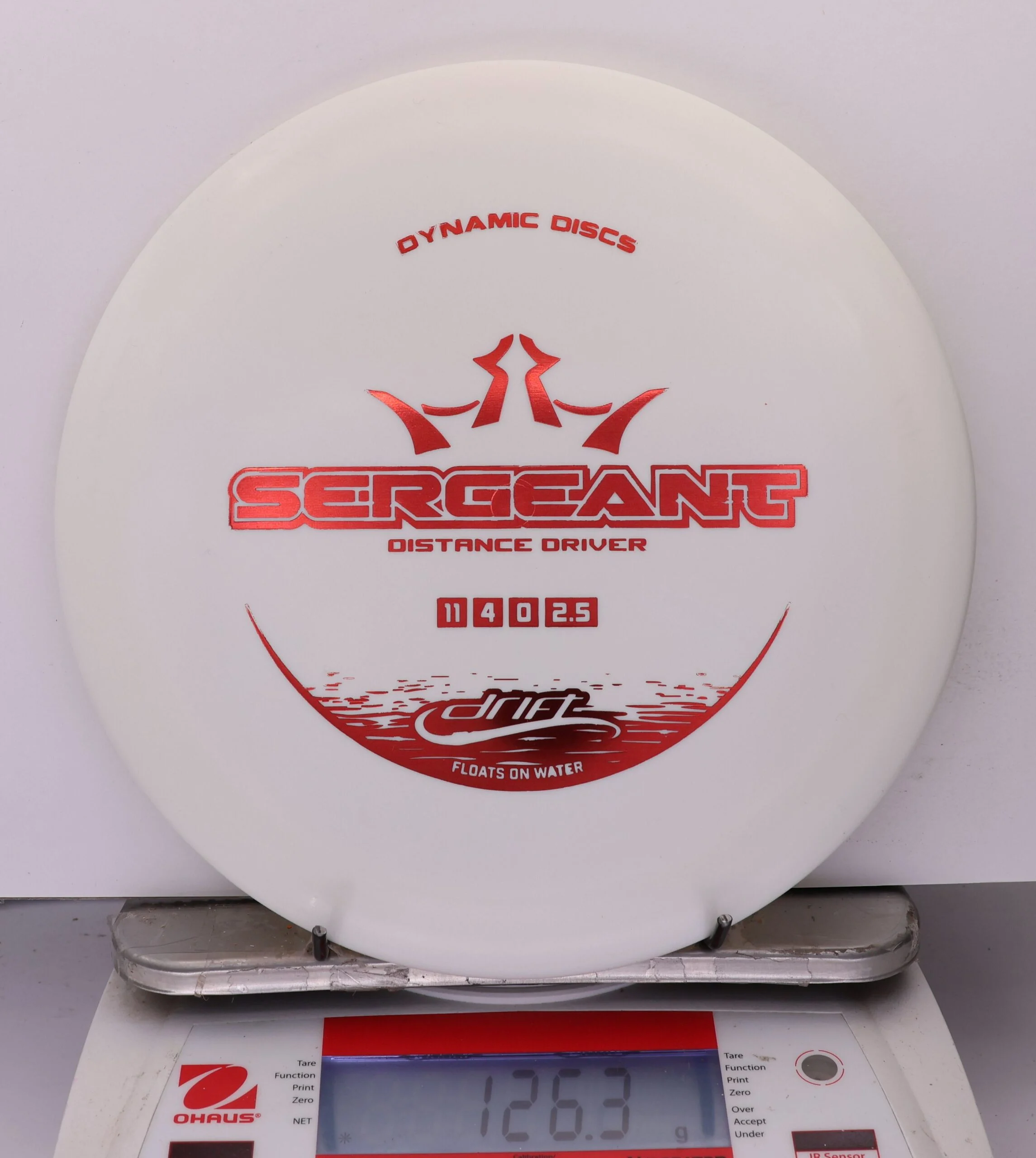 966793 Drift Sergeant - #207 White, 126
