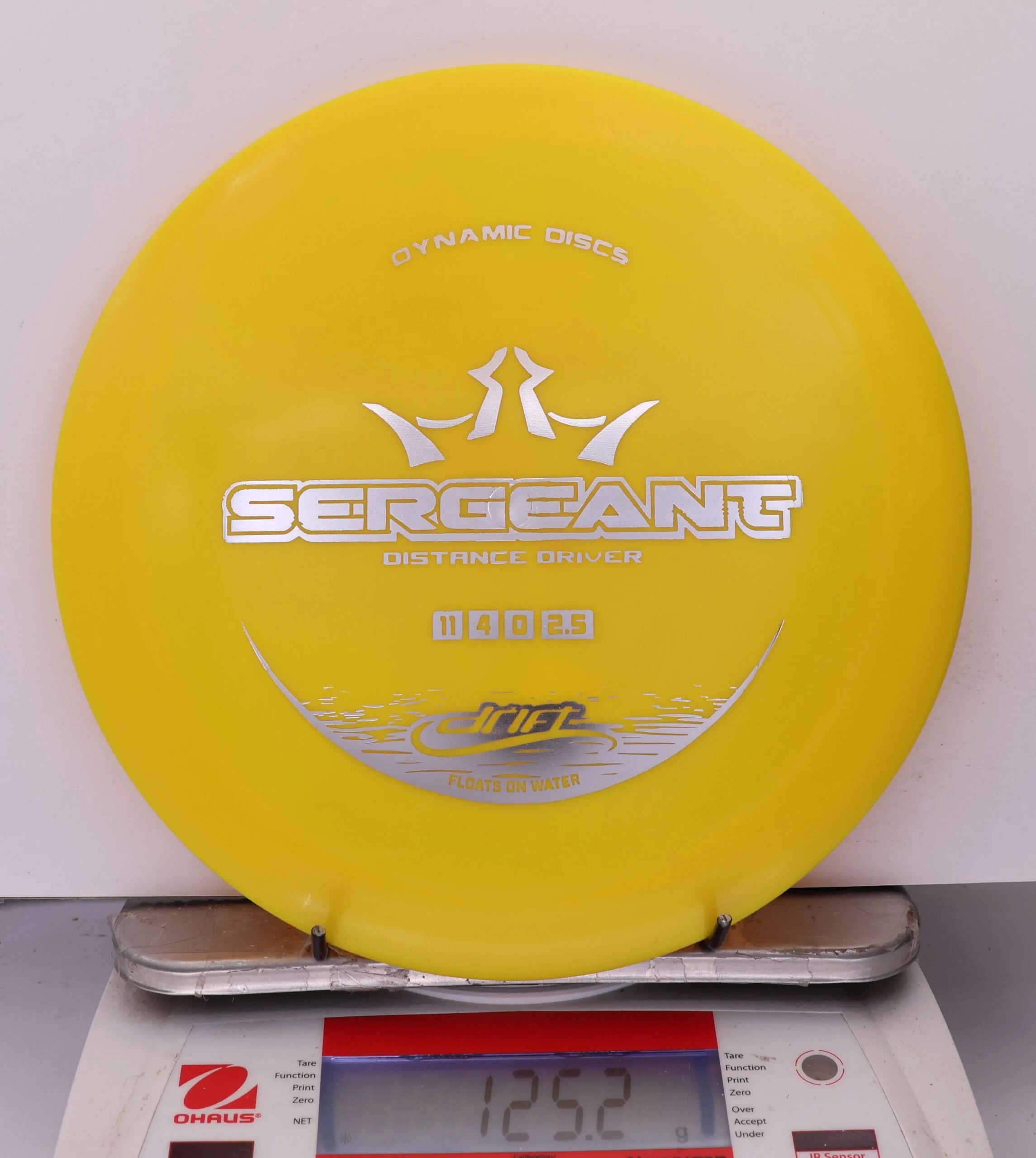 966795 Drift Sergeant - #209 Yellow, 125