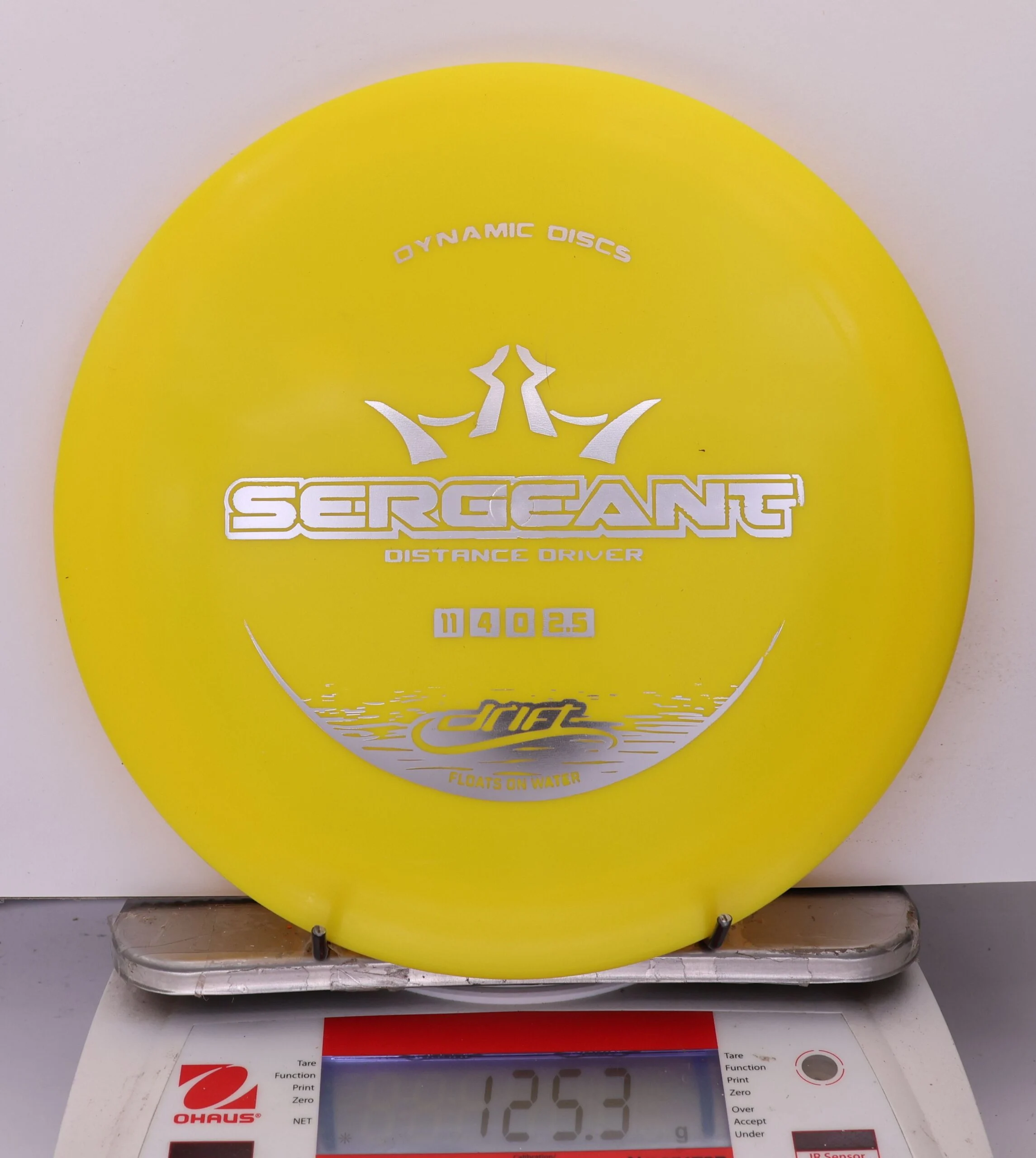 966802 Drift Sergeant - #210 Yellow, 125