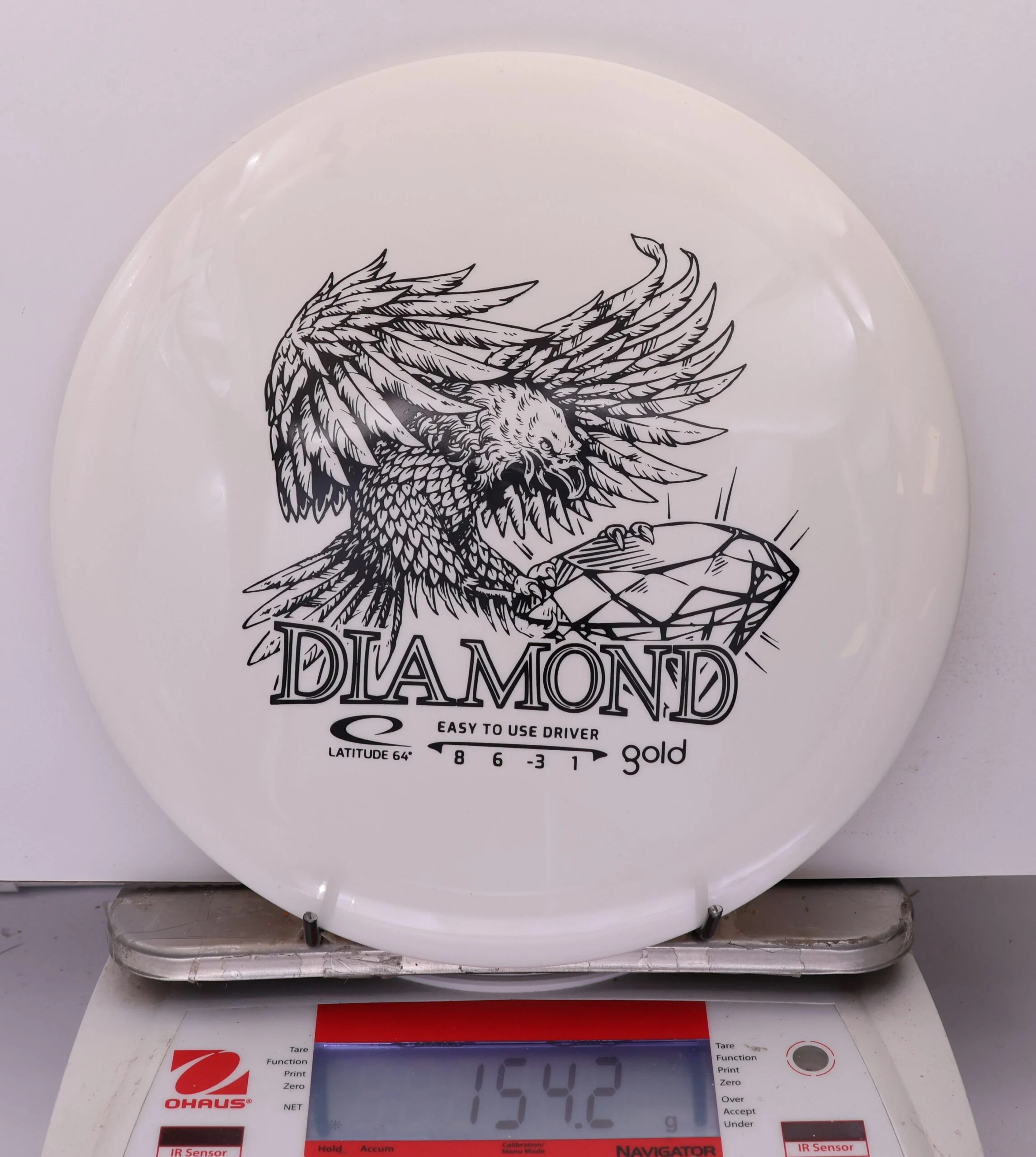 967843 Gold Diamond - #202 White, 154