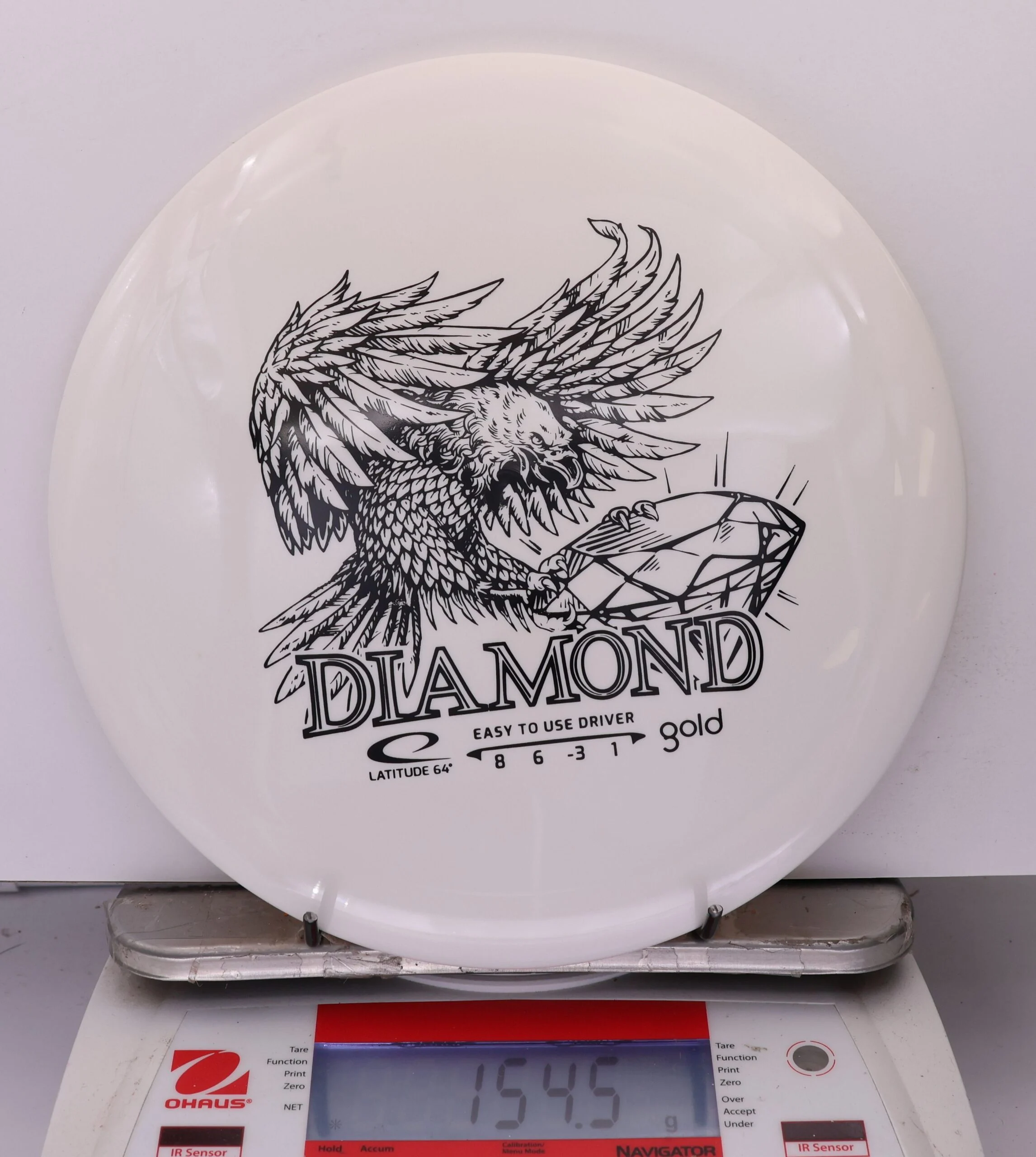 967844 Gold Diamond - #203 White, 155