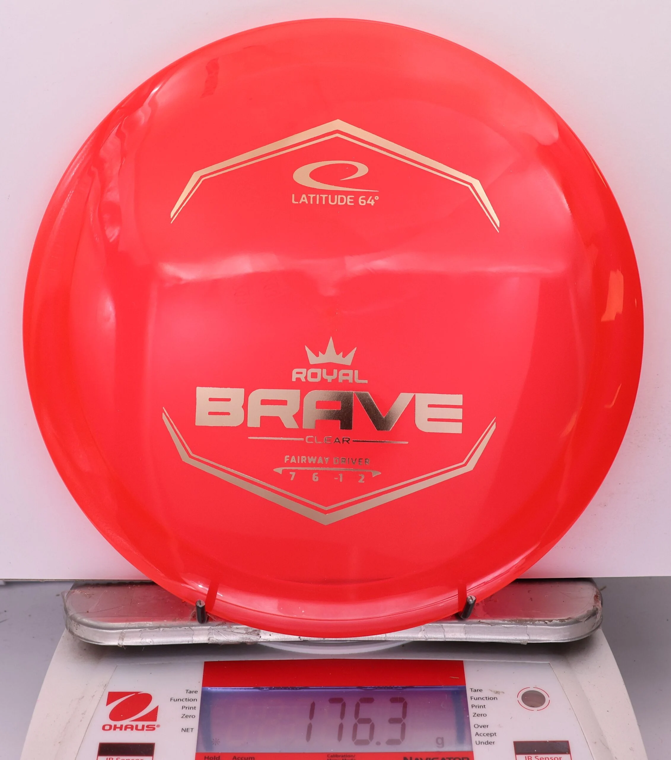 968265 Royal Clear Brave - #203 Red, 176