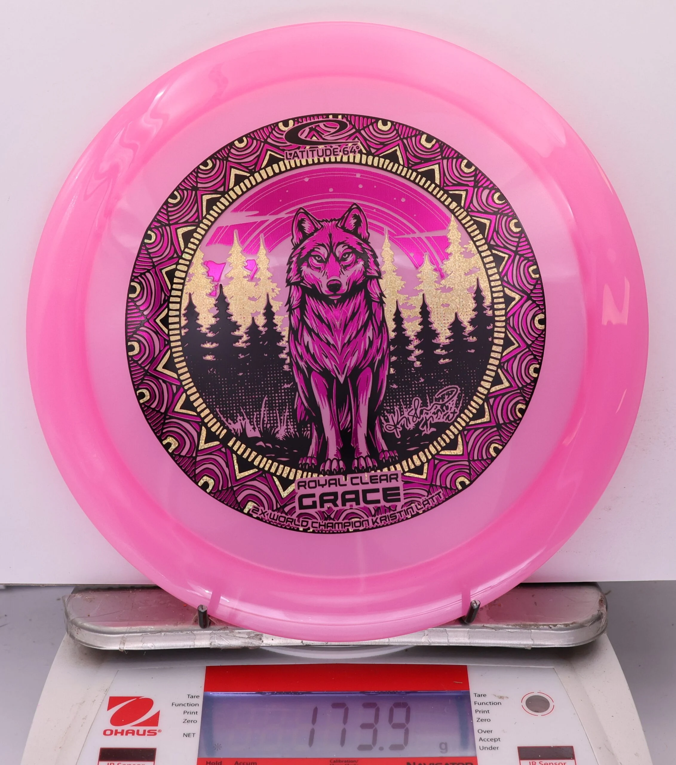 968456 Royal Clear Grace, Kristin Lätt 2026 Team Series - #222 Pink, 174