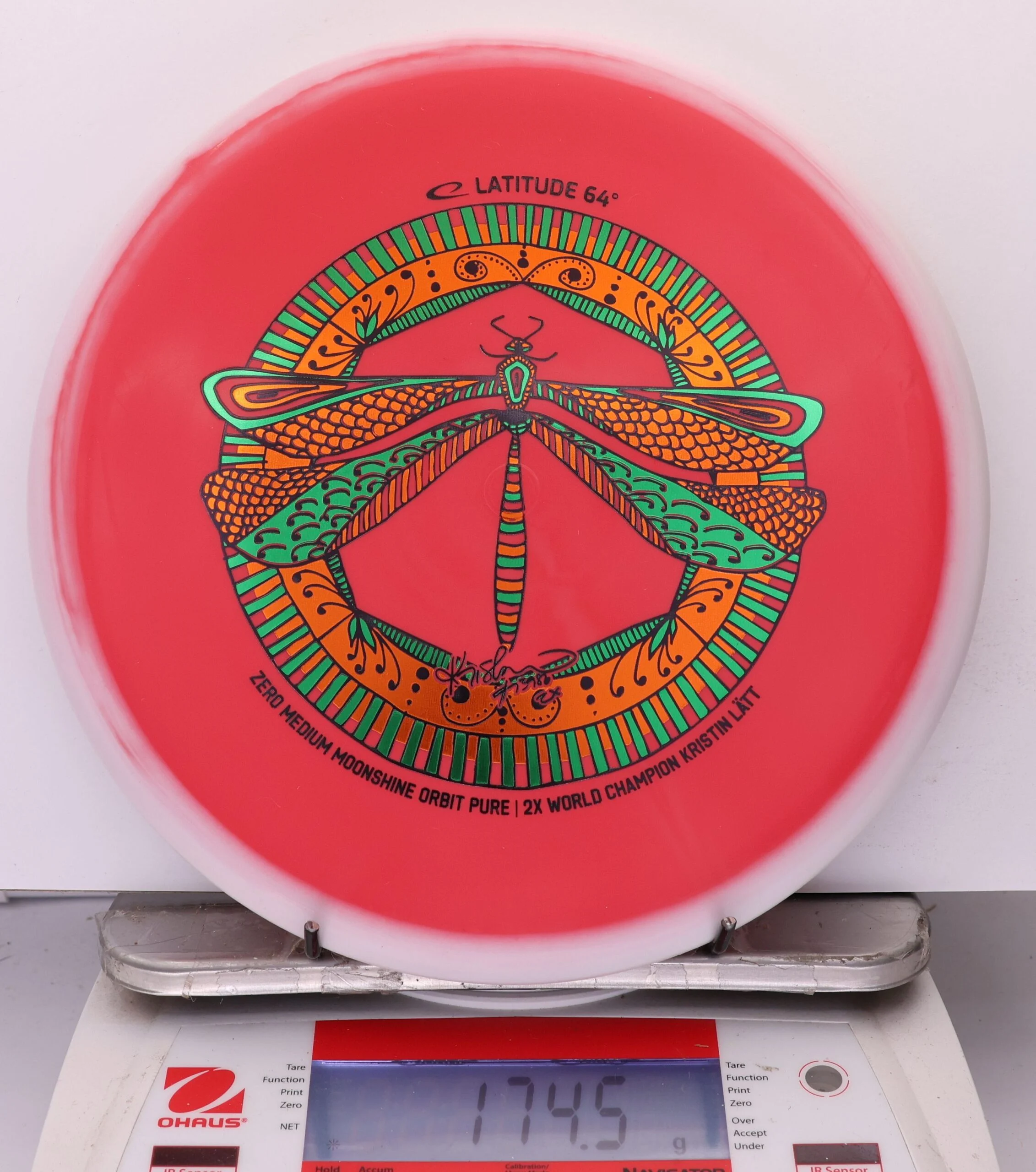 968514 Zero Medium Orbit Moonshine Pure, Kristin Latt 2026 Team Series - #202 White-Red, 175