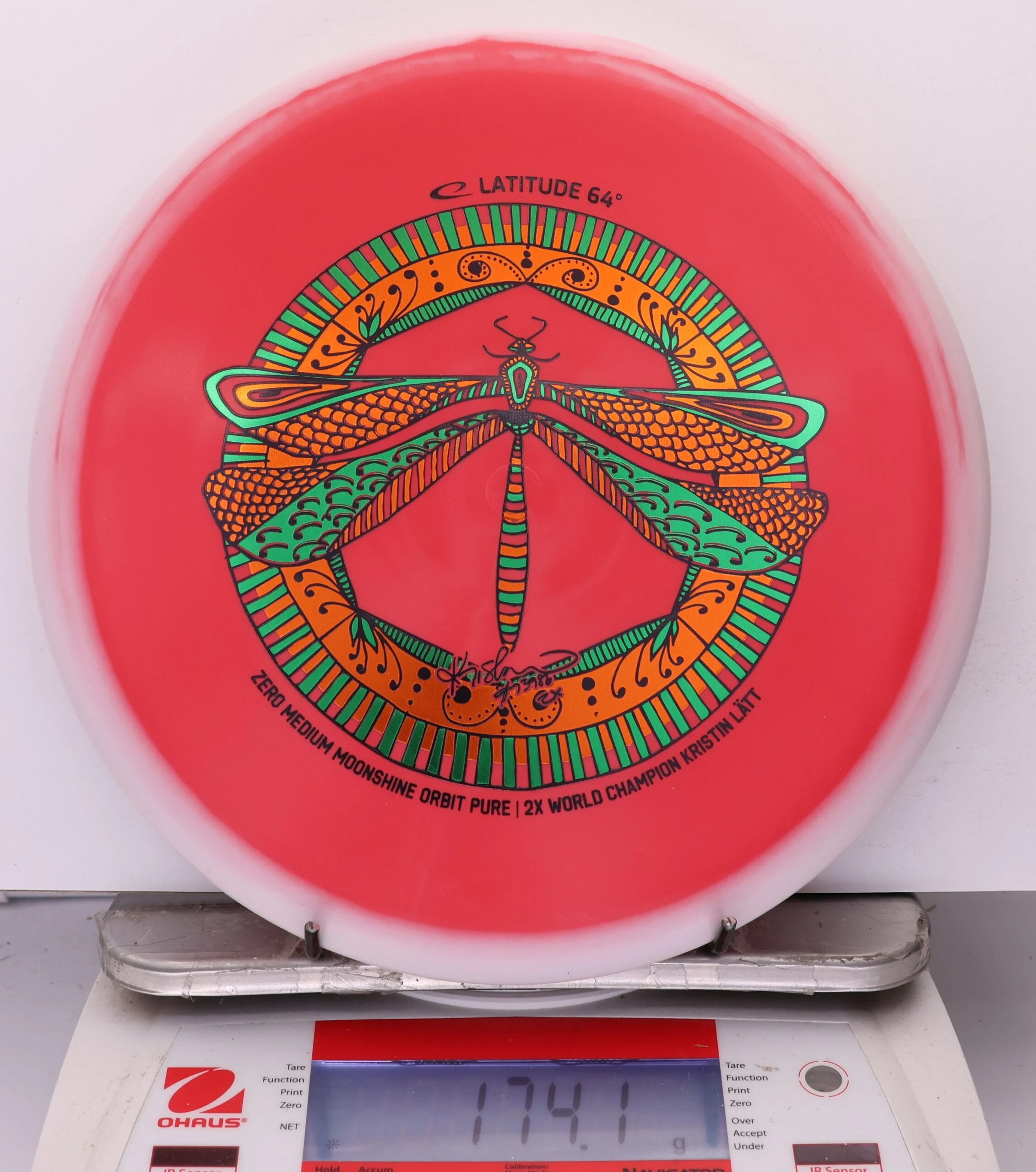 968516 Zero Medium Orbit Moonshine Pure, Kristin Latt 2026 Team Series - #204 White-Red, 174