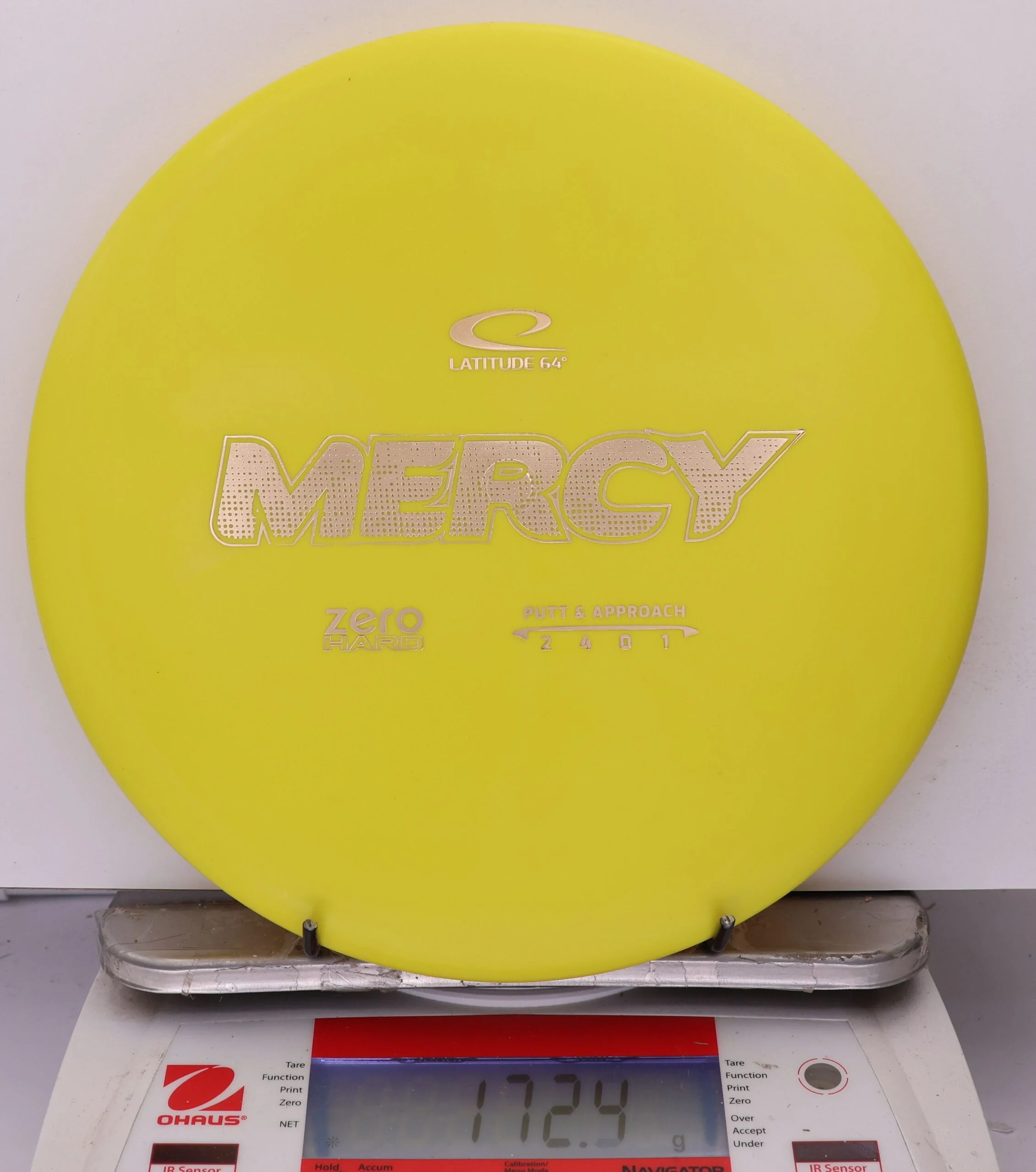 968680 Zero Hard Mercy - #205 Yellow, 172