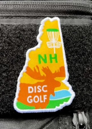 New Hampshire Disc Golf Patch
