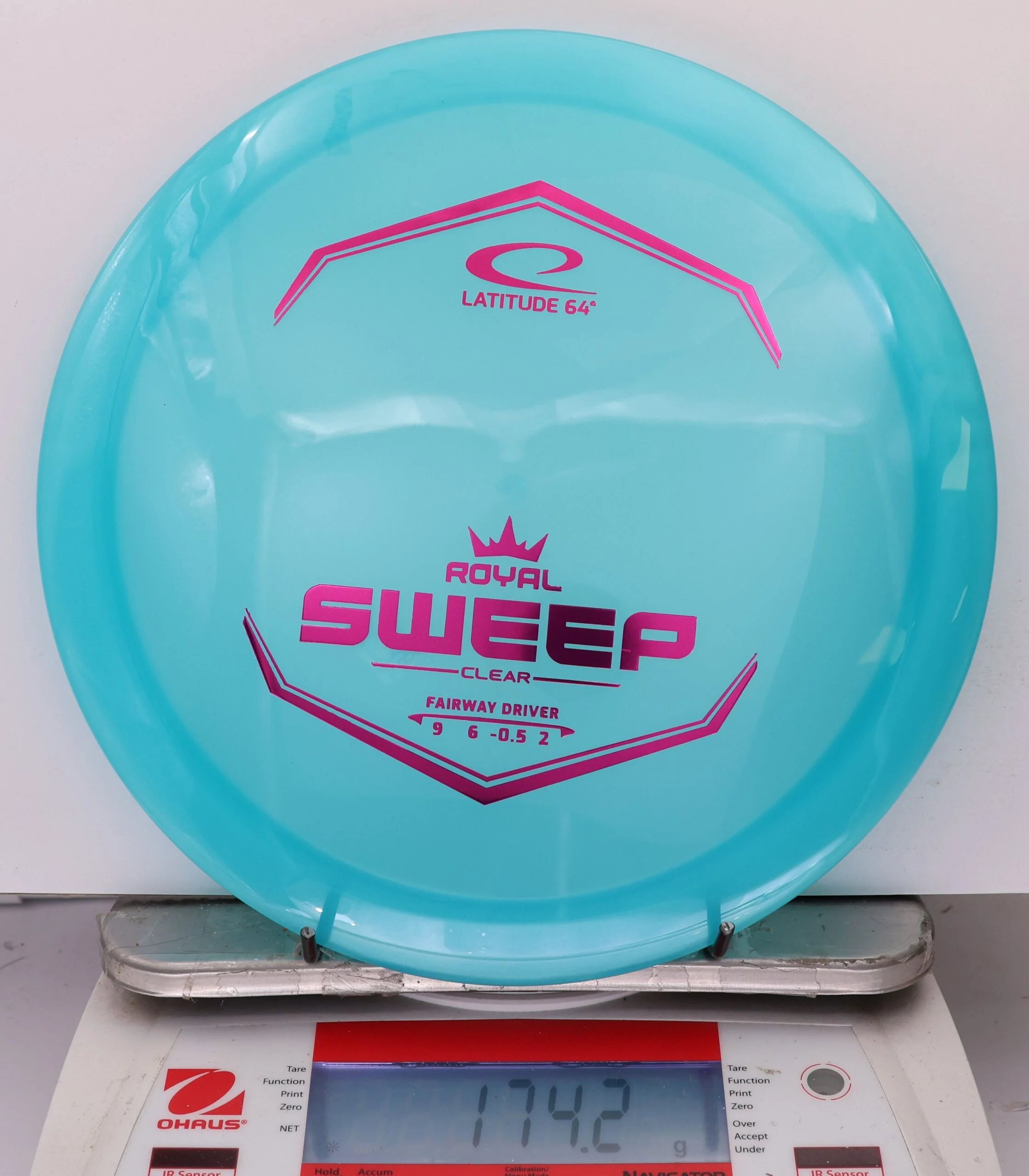 969394 Royal Clear Sweep - #18 LtBlue, 174
