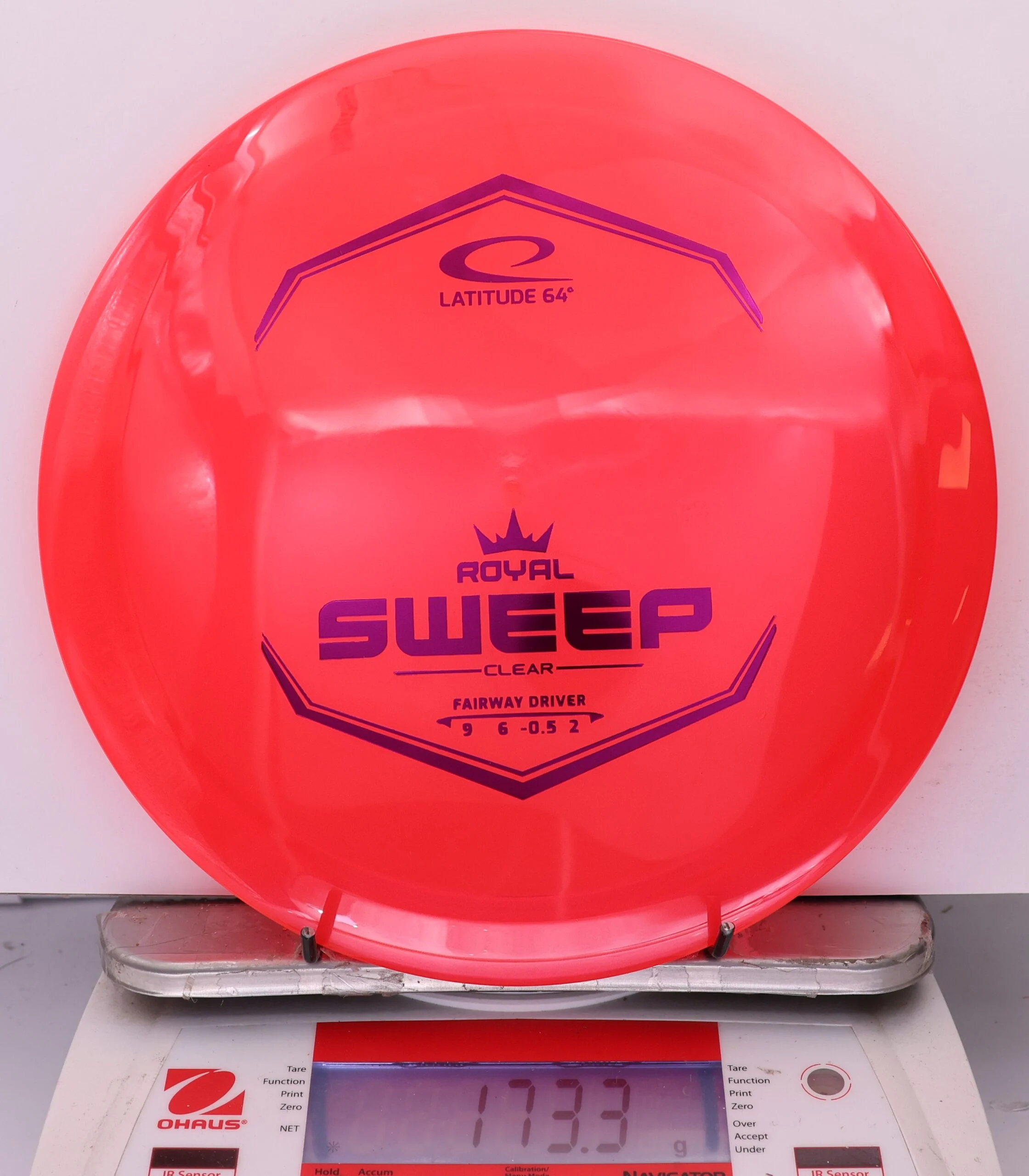 969395 Royal Clear Sweep - #19 Red, 173