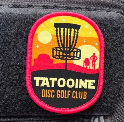 969976 Tatooine Disc Golf Patches - Velcro