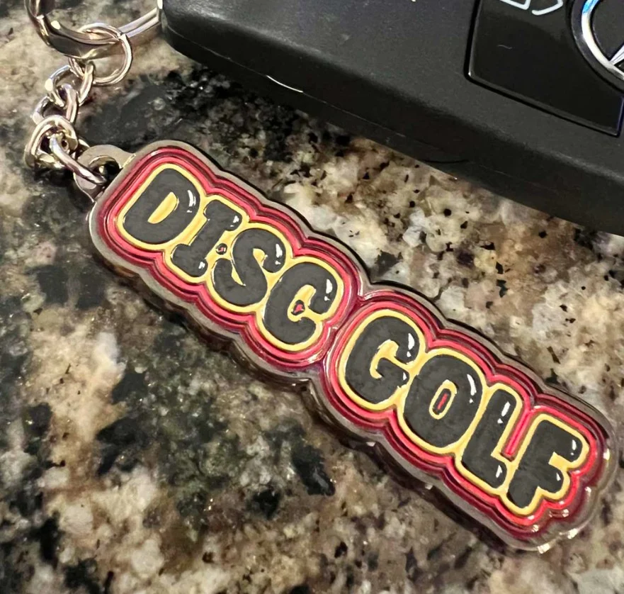 DISC GOLF Keychain - Image 2