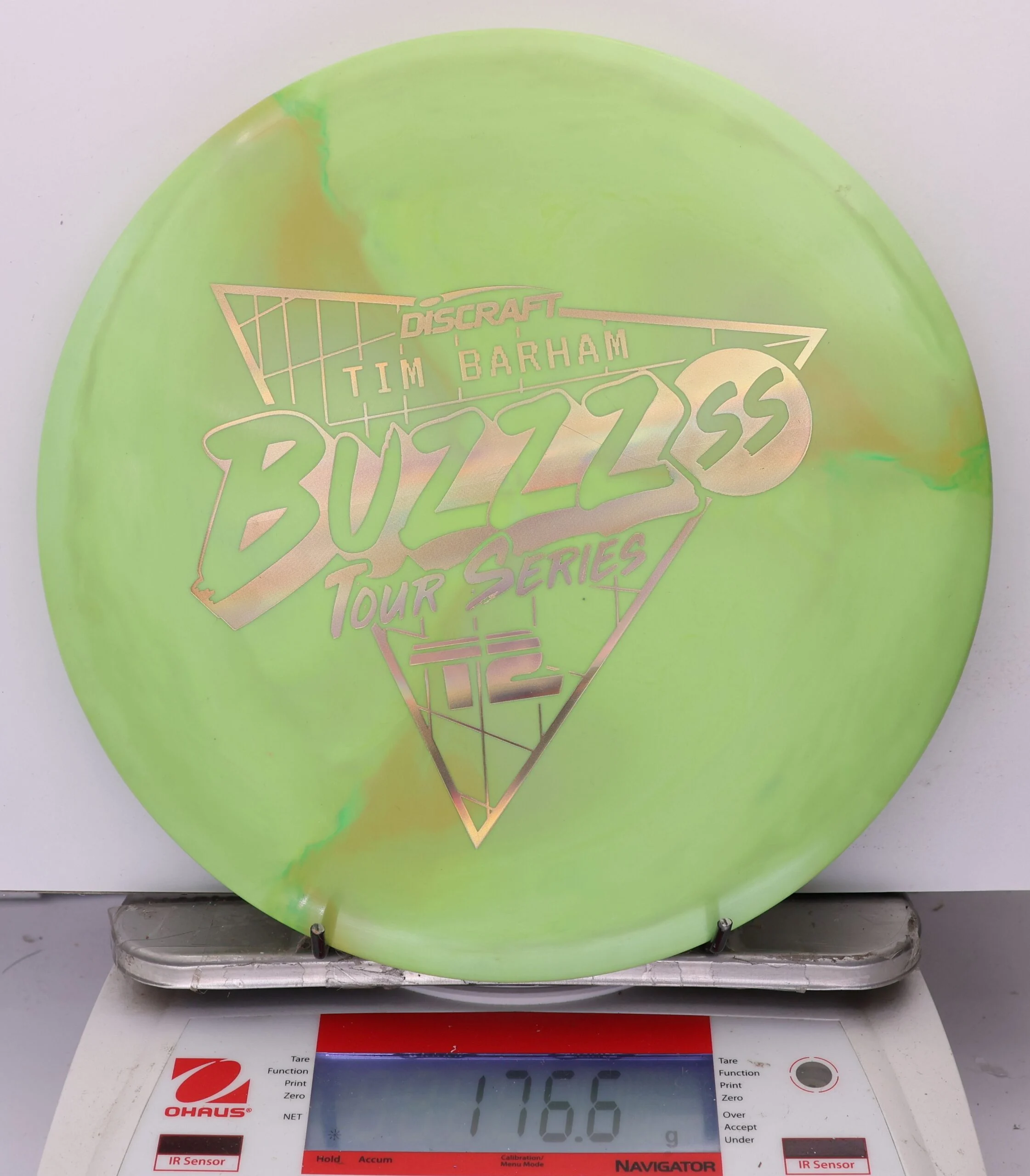 971462 ESP Swirl Buzzz SS, Tim Barham - 2022 Tour Series - #01 LtGreen, 177