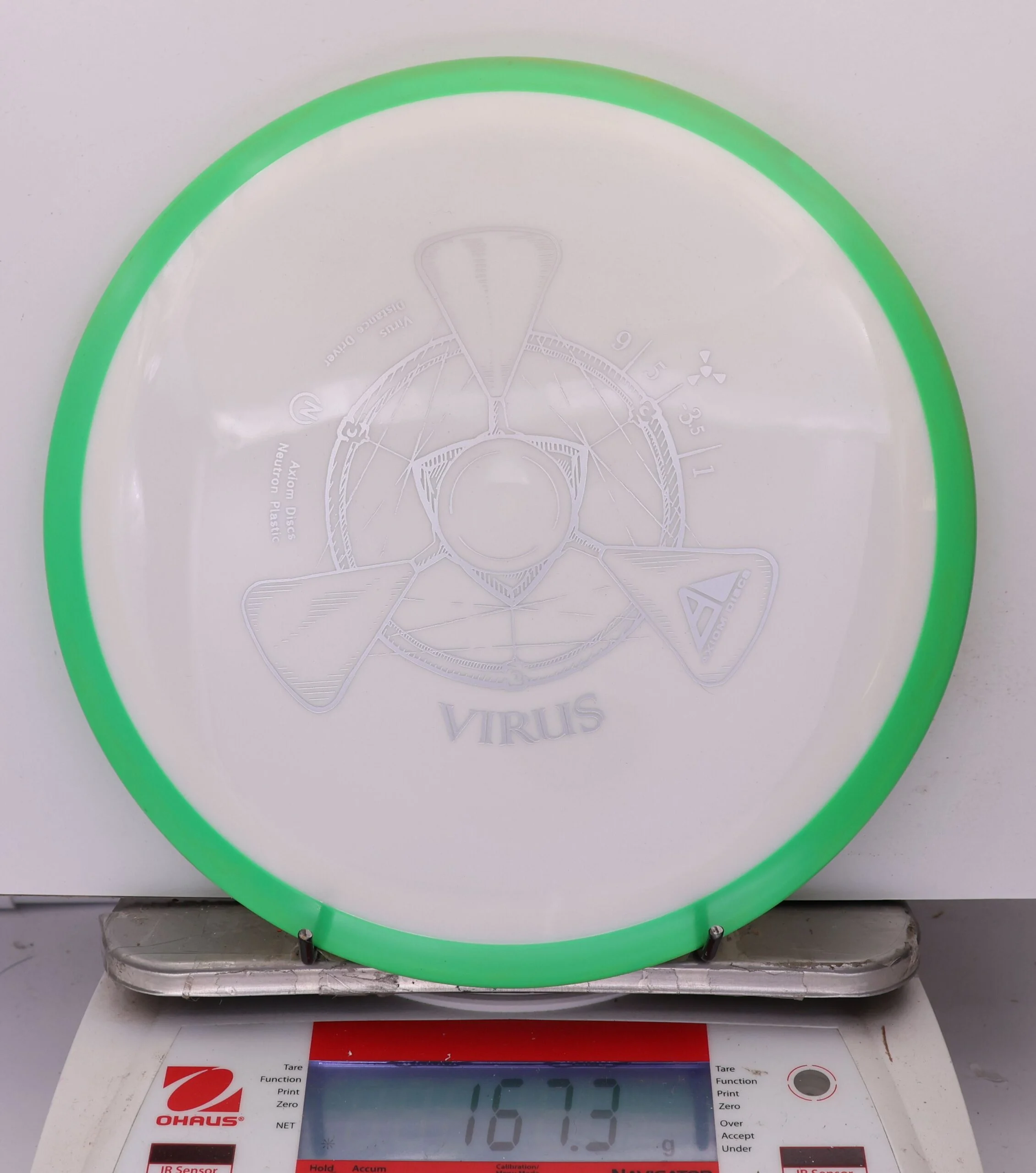 971811 Neutron Virus - #31 Green-White, 167