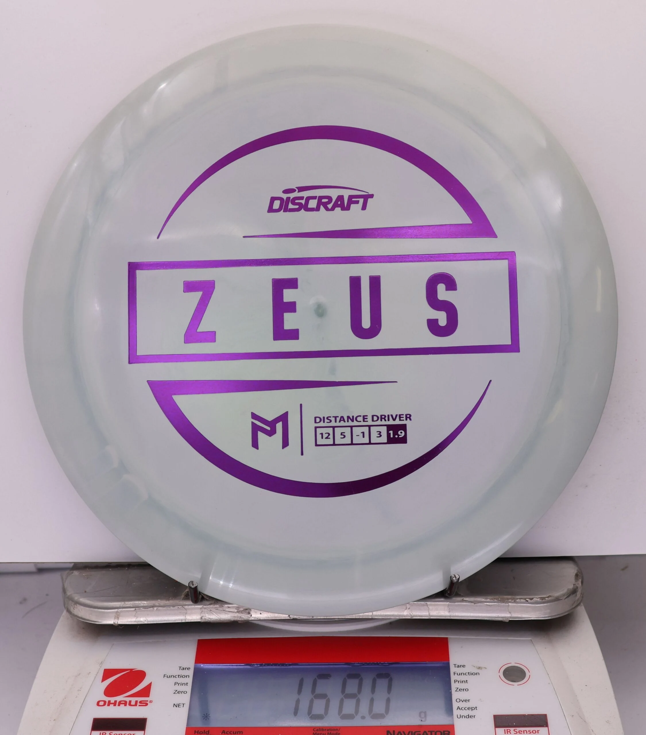 973238 ESP Zeus, Paul McBeth - #01 Gray, 168