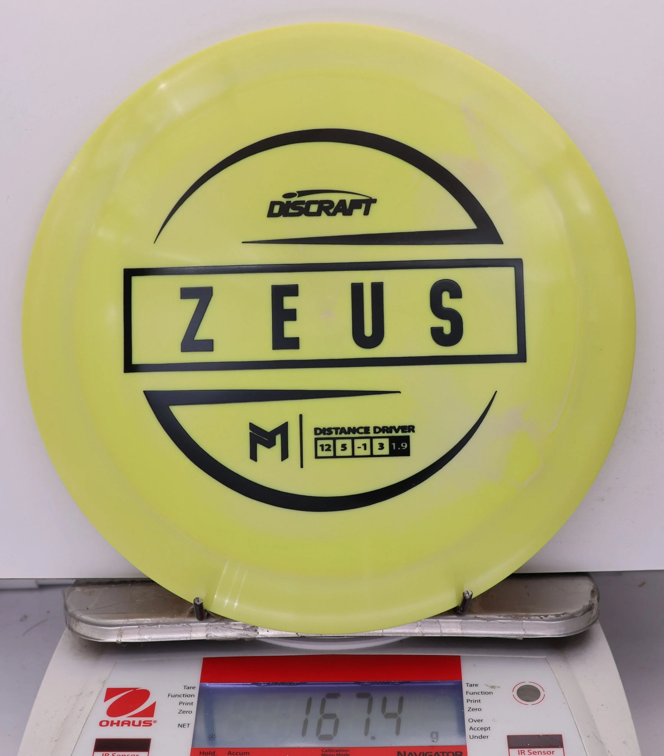 973239 ESP Zeus, Paul McBeth - #02 Yellow, 167