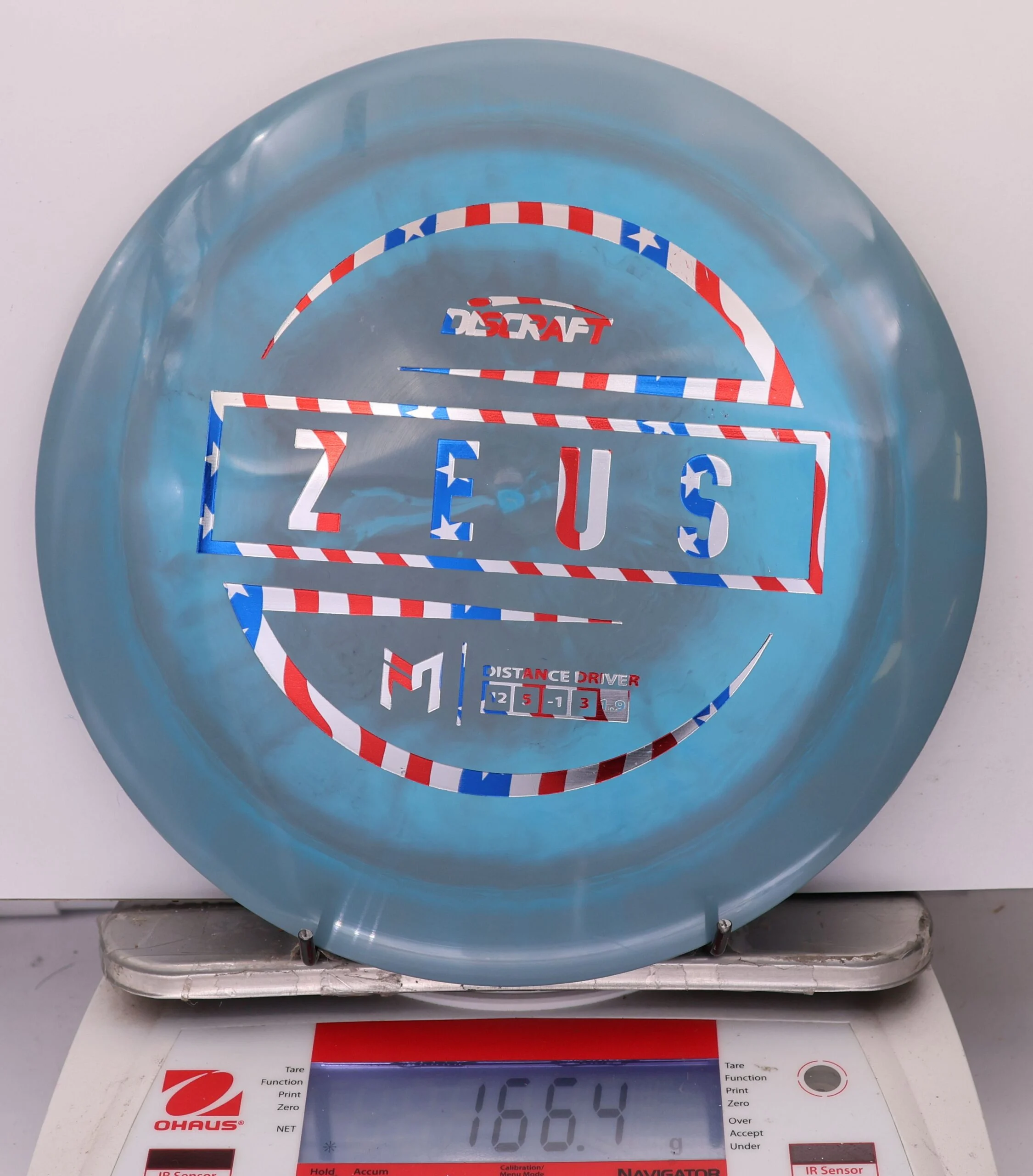 973249 ESP Zeus, Paul McBeth - #07 GrayBlue, 166