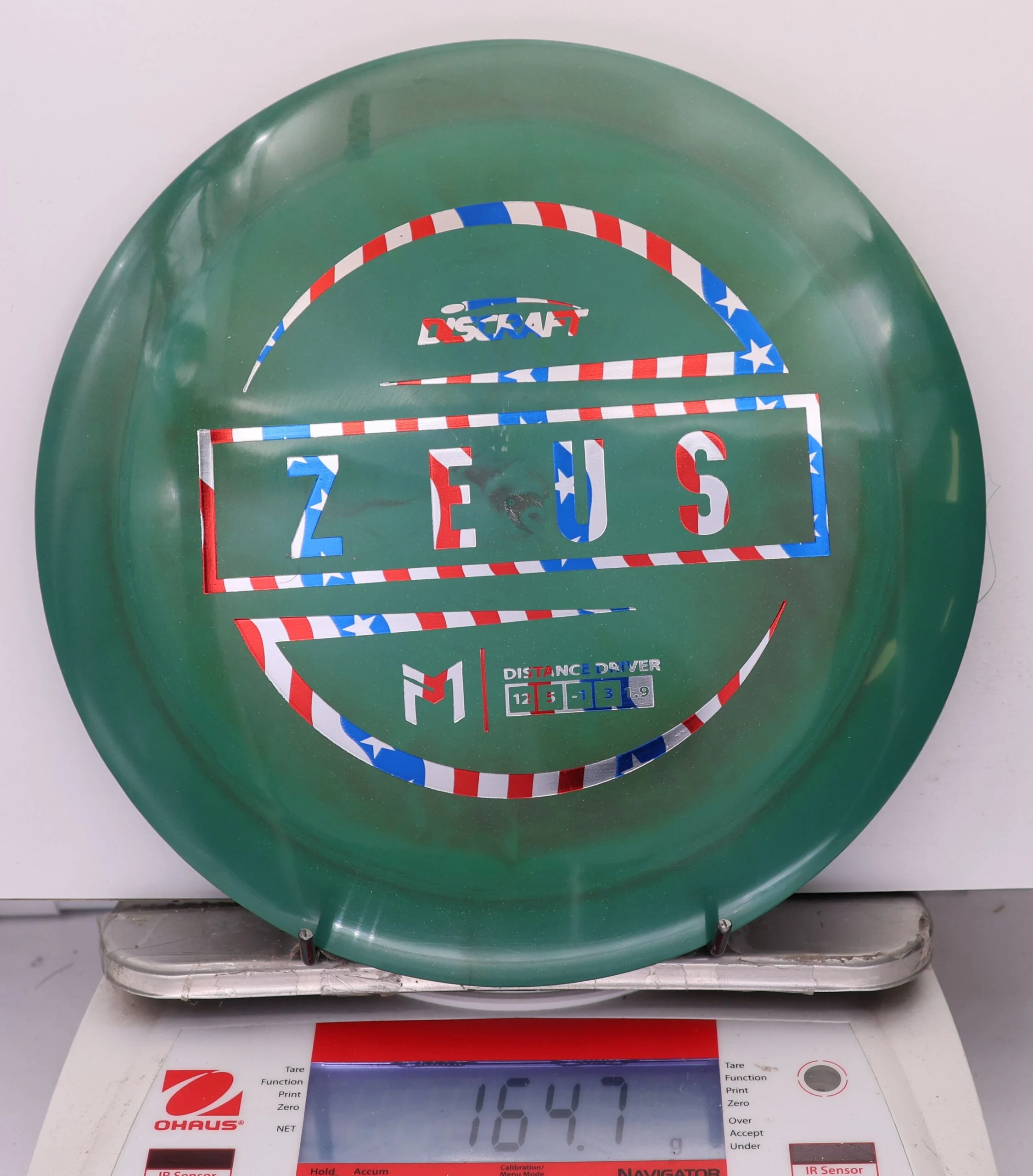 973250 ESP Zeus, Paul McBeth - #08 DkGreen, 165