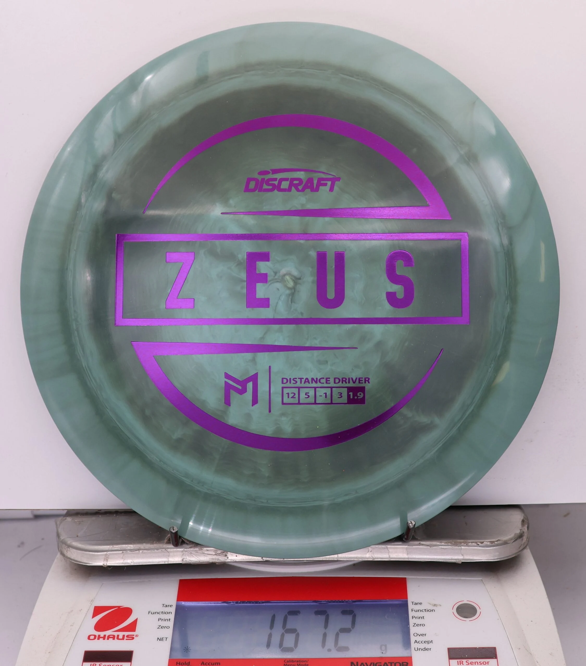 973251 ESP Zeus, Paul McBeth - #09 GrayGreen, 167