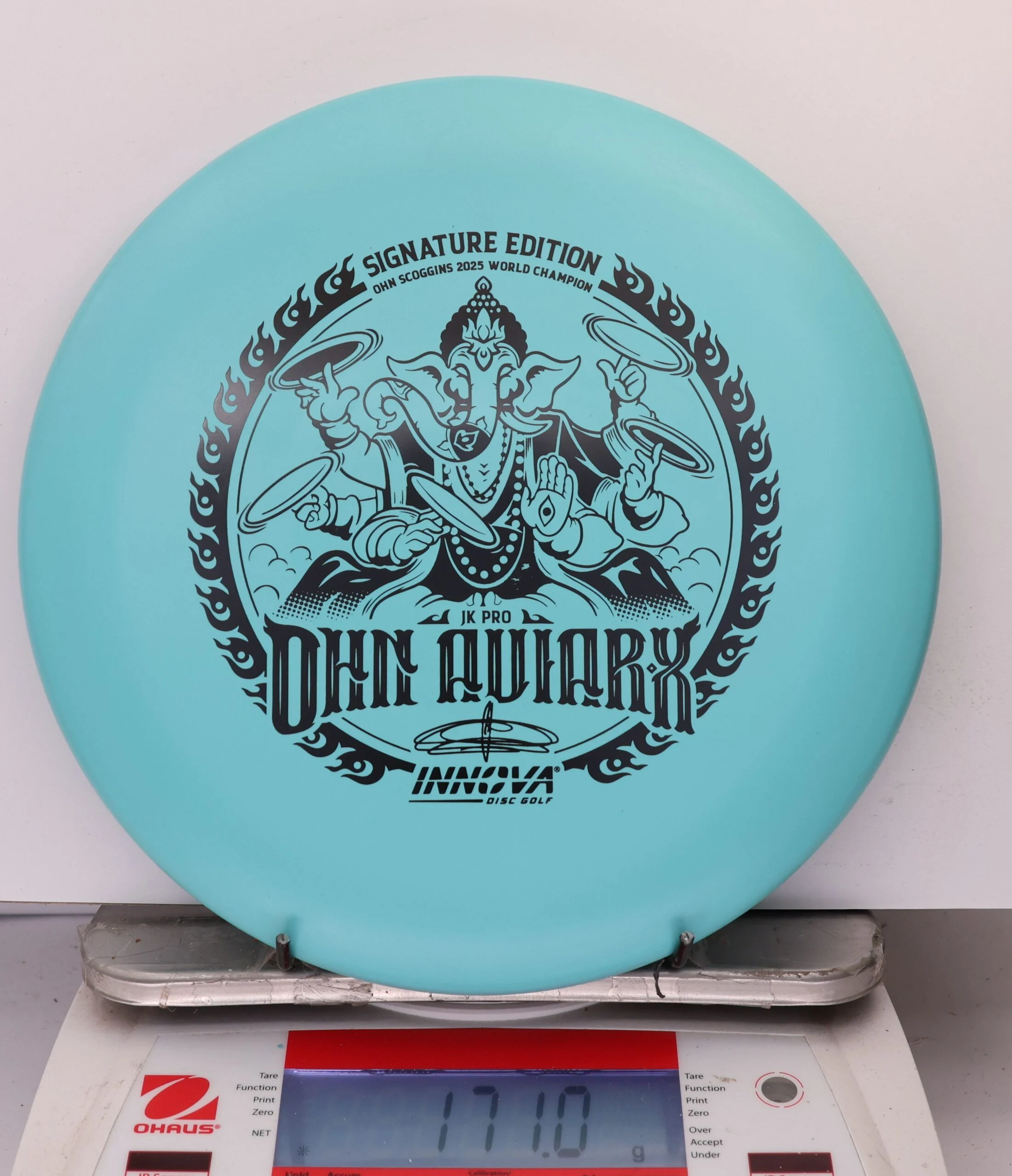 974509 JK Pro Aviar-X, Ohn Scoggins FPO World Champion Character - Signature Edition - #928 LtBlue, 171