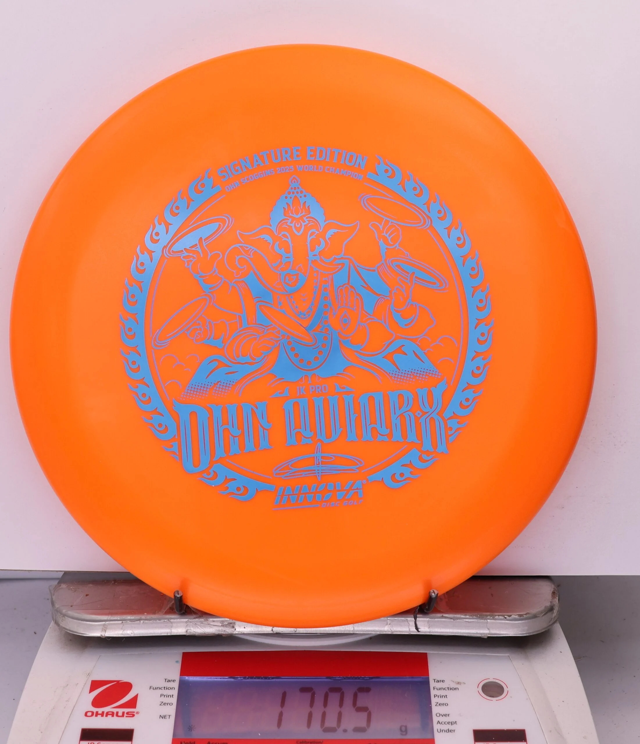 974510 JK Pro Aviar-X, Ohn Scoggins FPO World Champion Character - Signature Edition - #929 Orange, 171